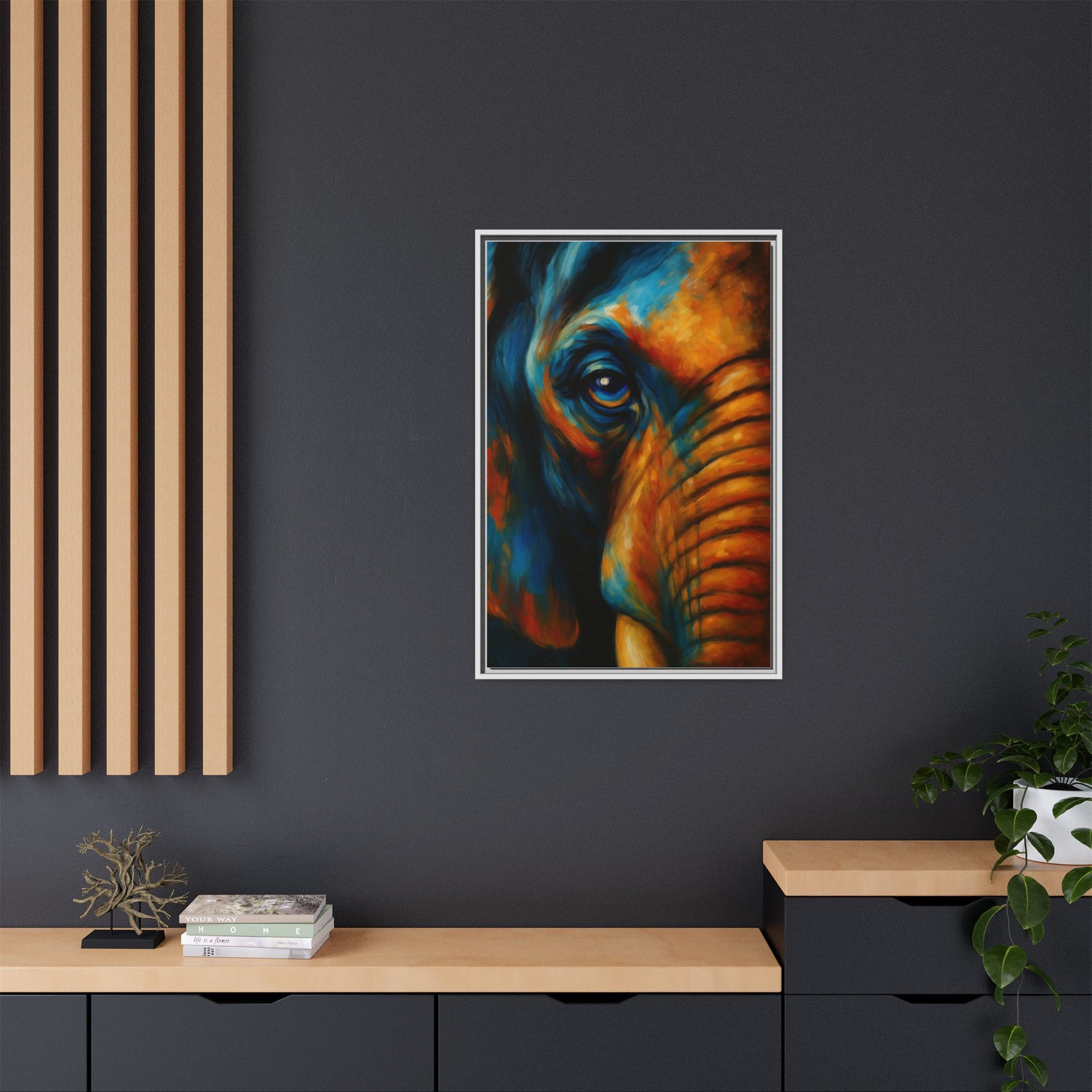 Majestic Elephant Gaze