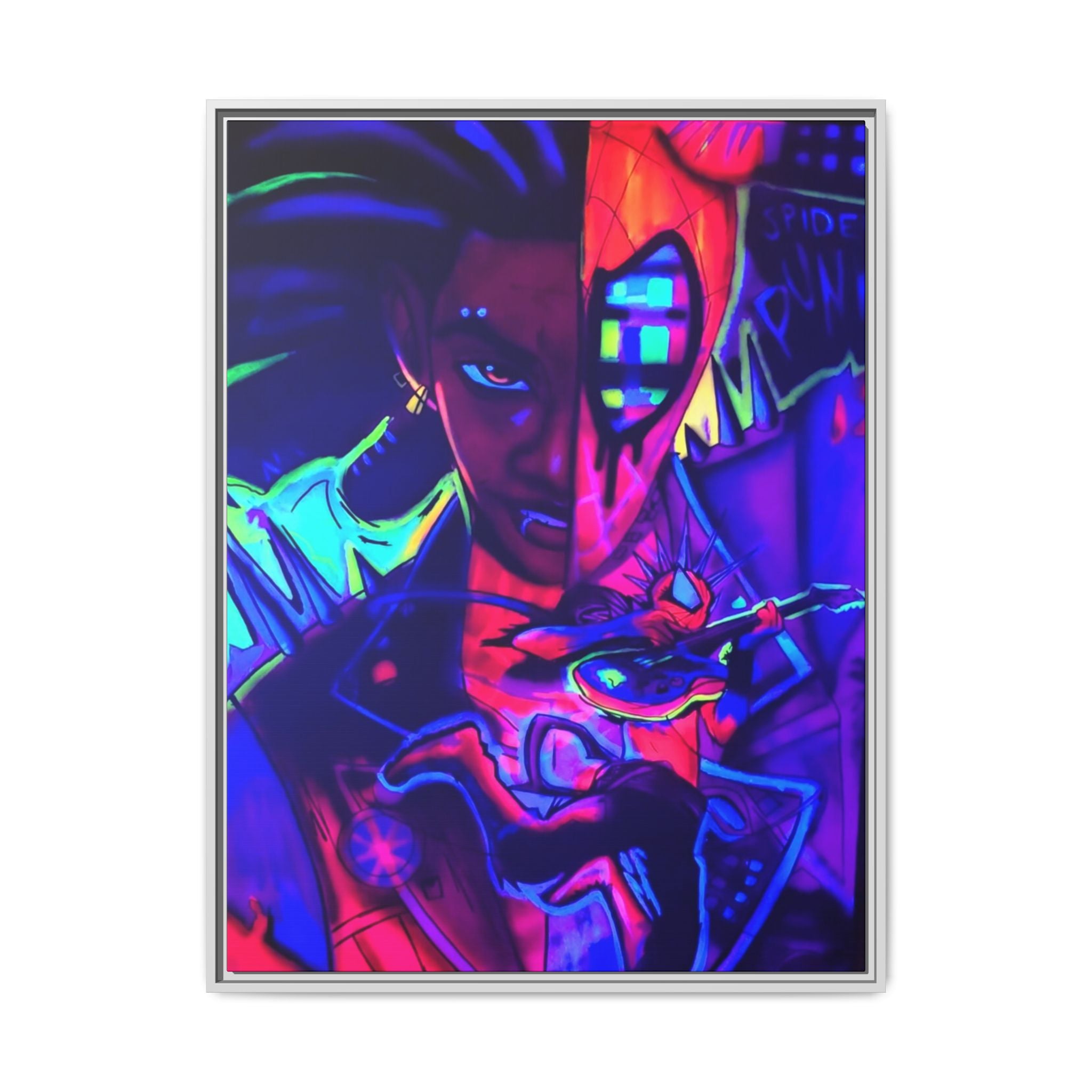 Guitar Spider Man Anime