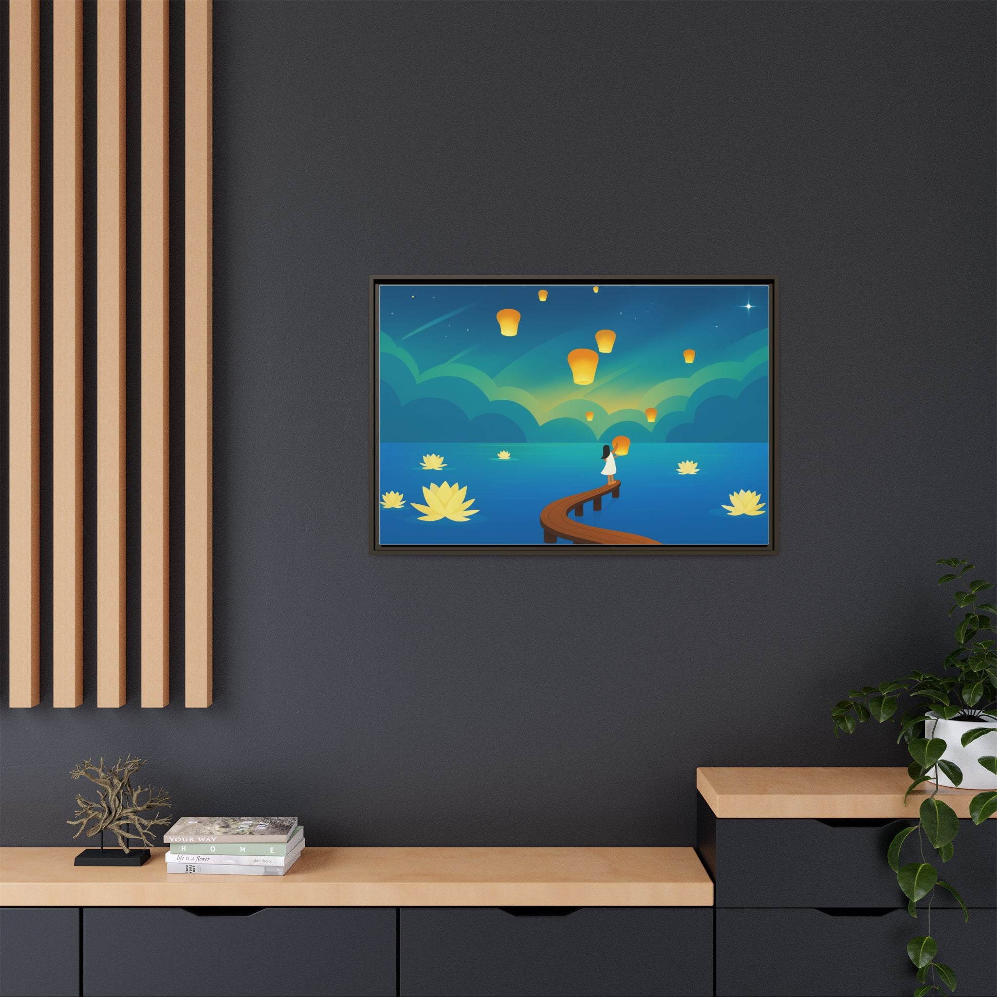 Serene Lantern Dreams