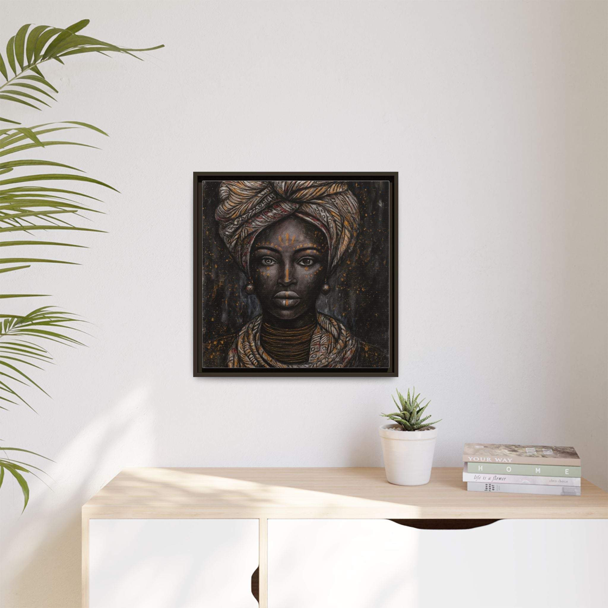 Artistic African Lady