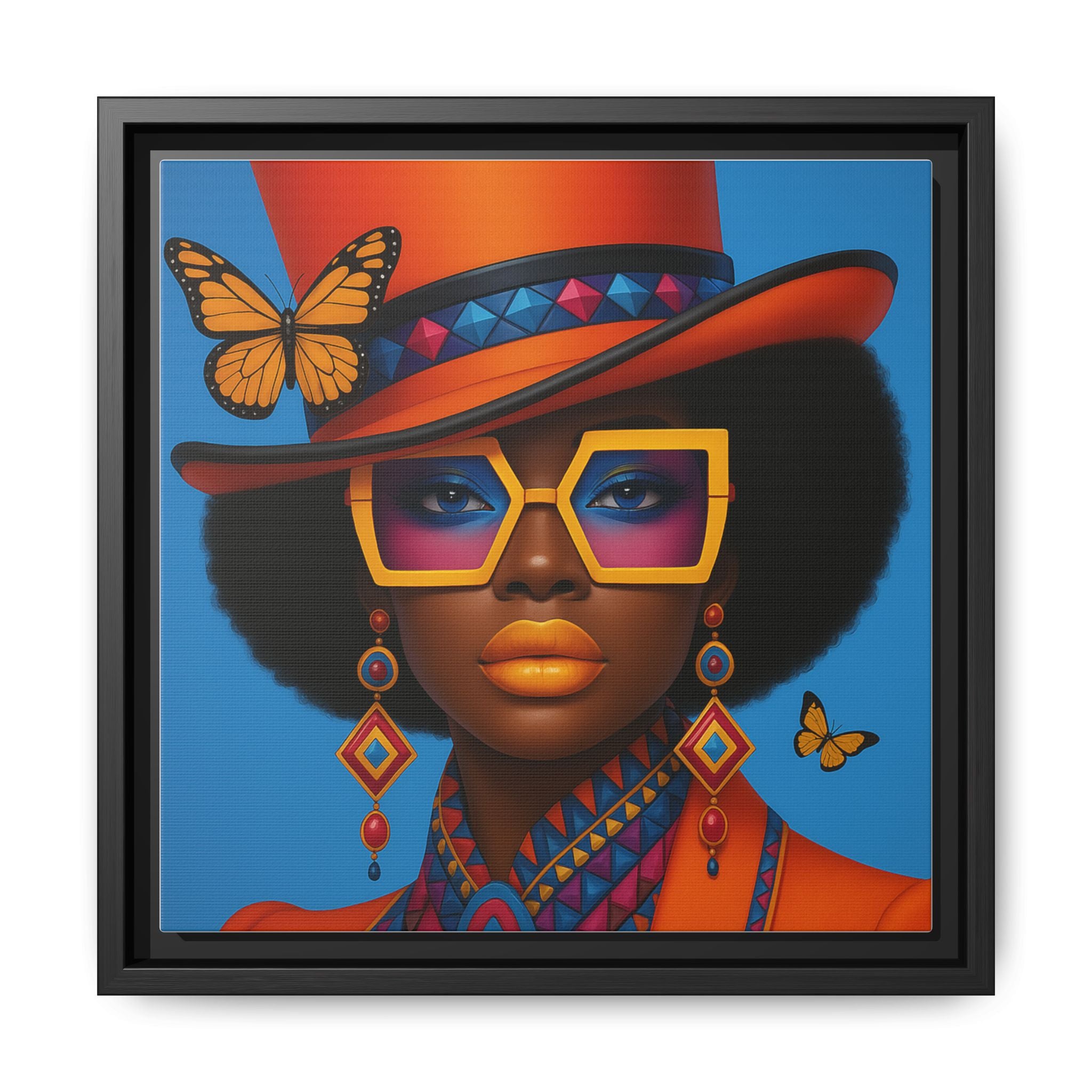 Butterfly Afro Queen