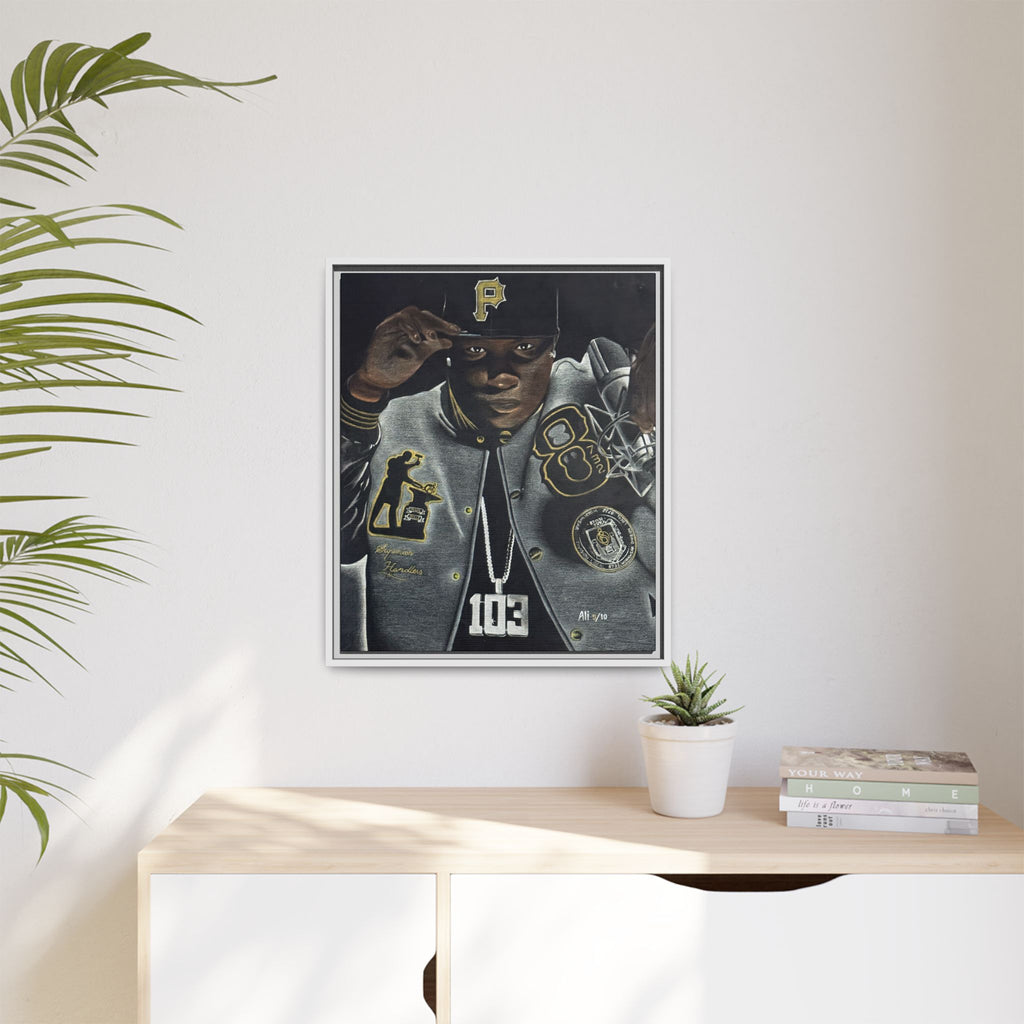 Canvas Looking in the Mirror Wall Art