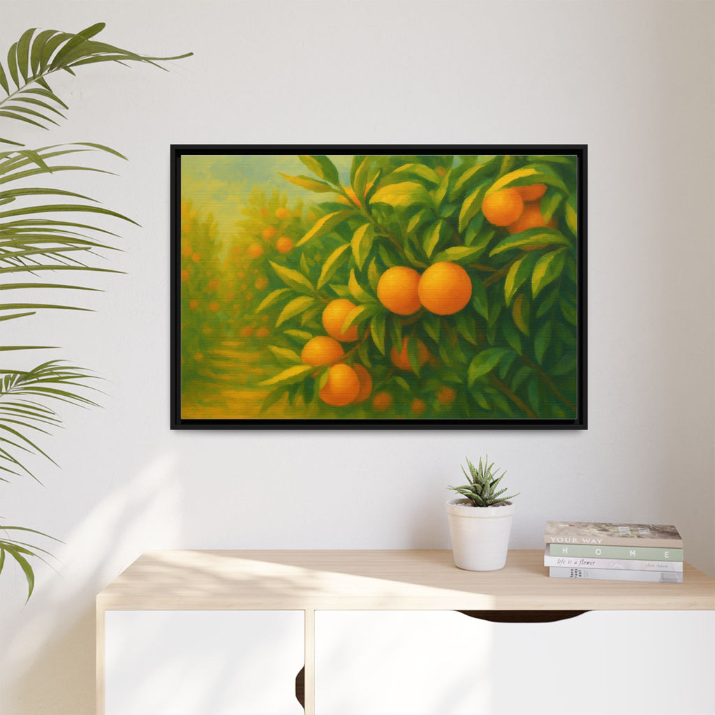 Orange Orchard Field