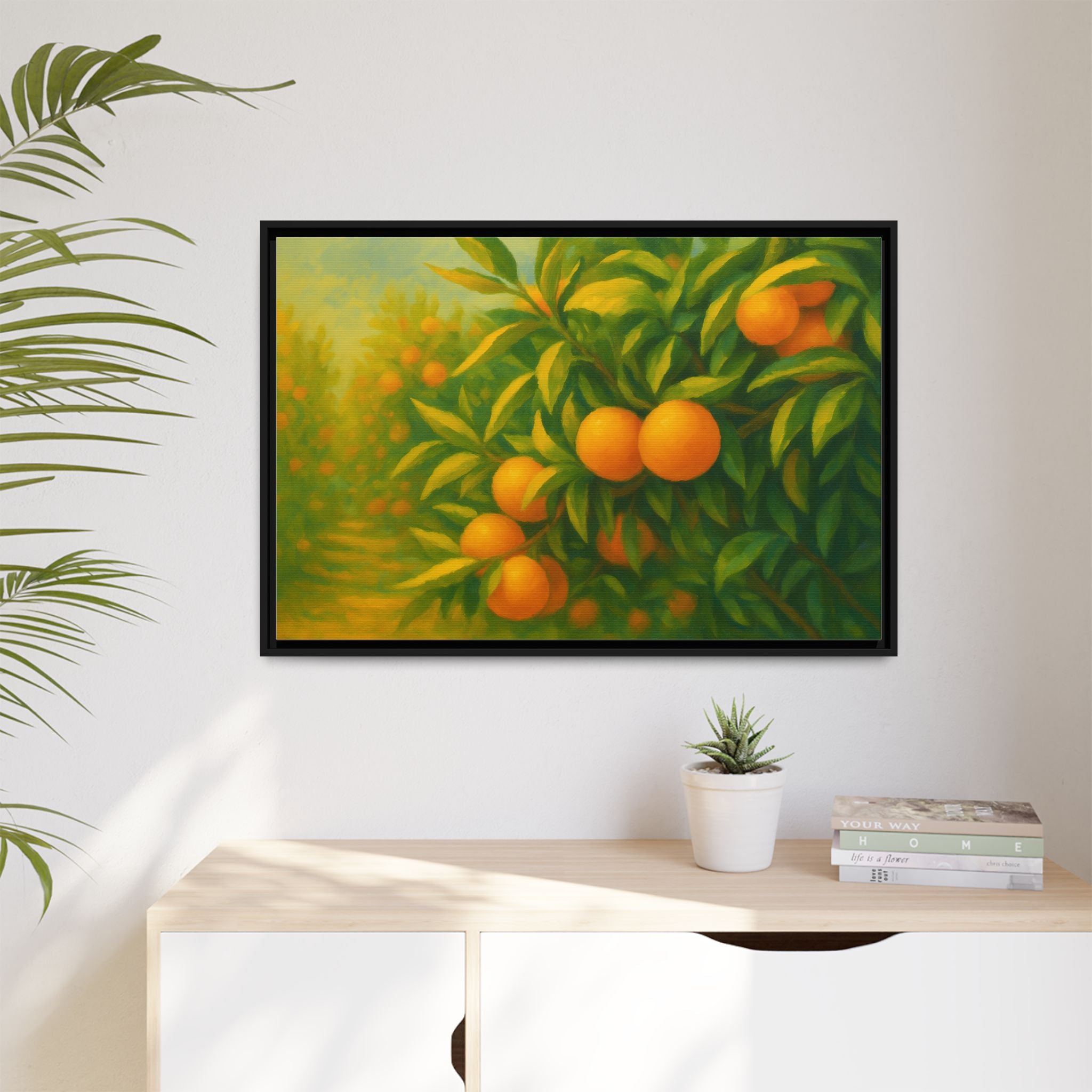 Orange Orchard Field