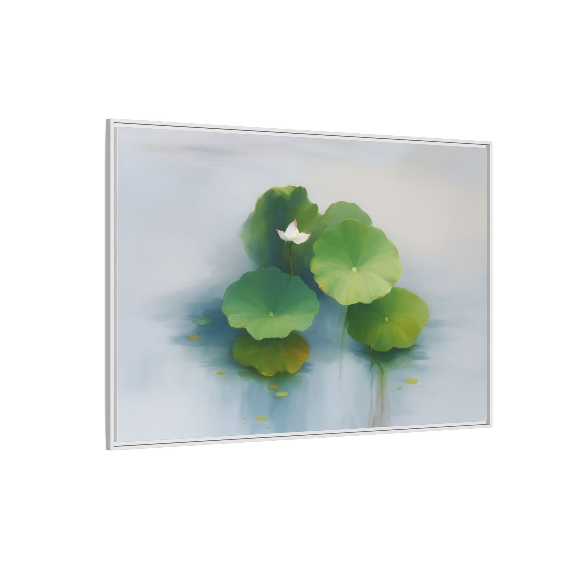 Serene Green Lotus