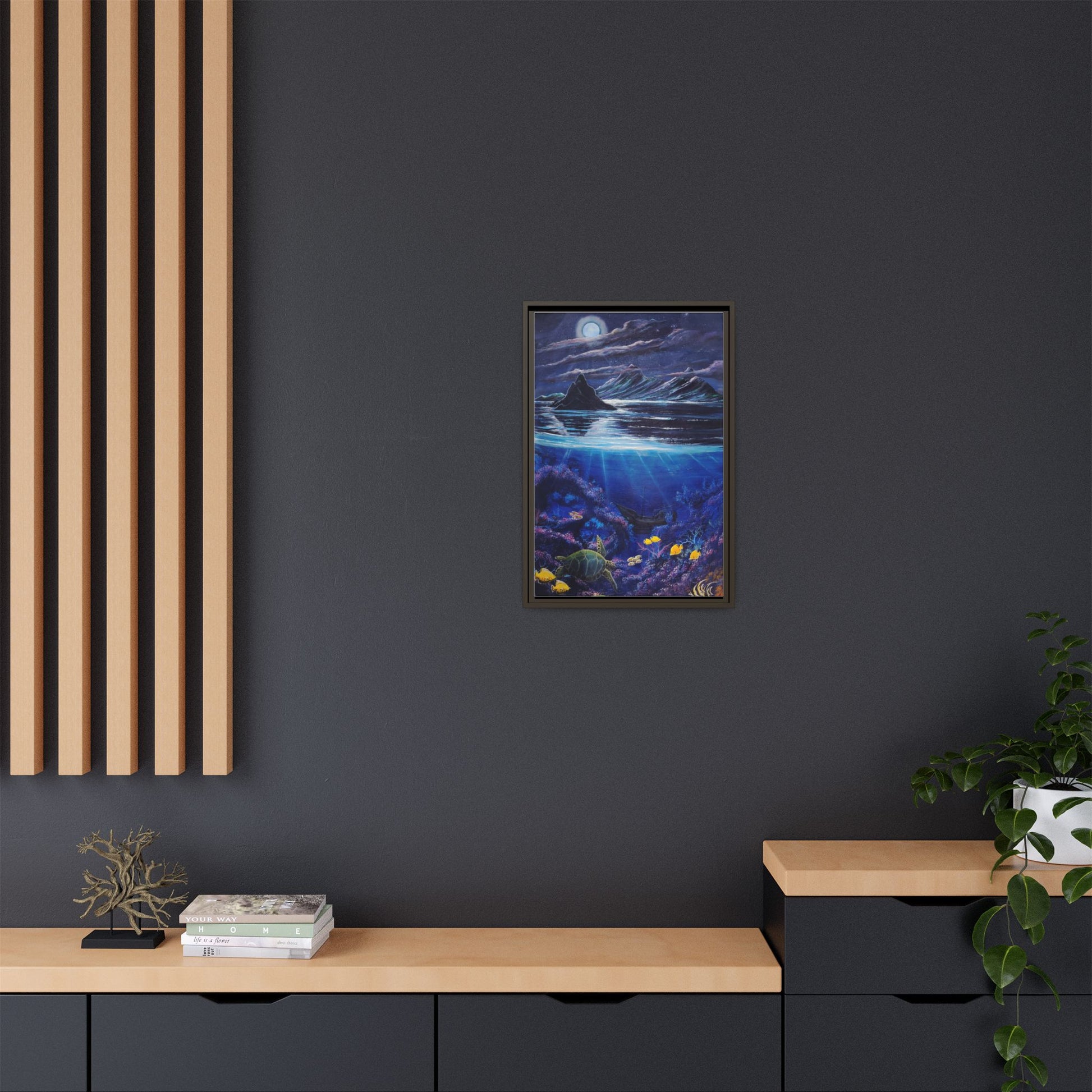 Dark Underwater Serenity