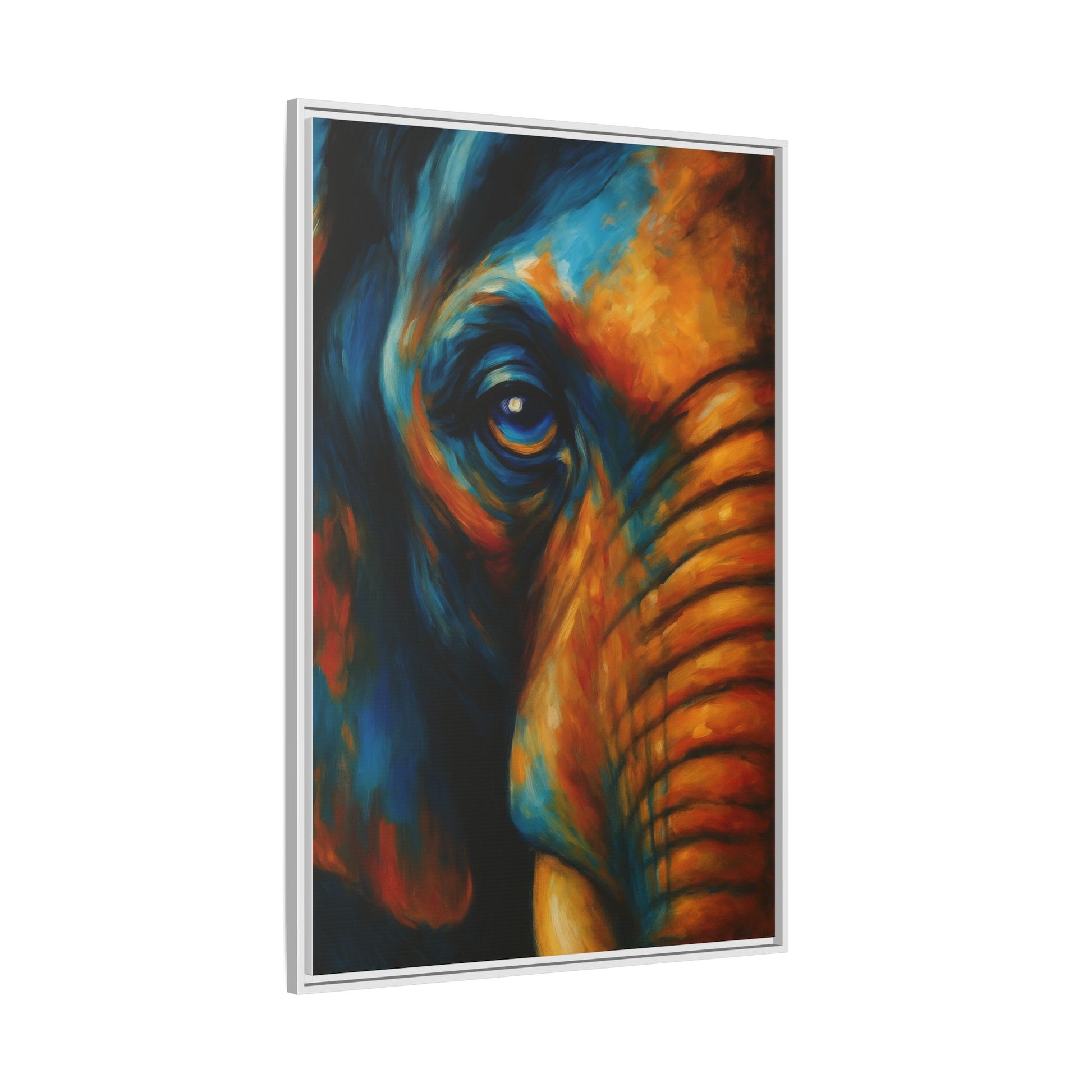 Majestic Elephant Gaze