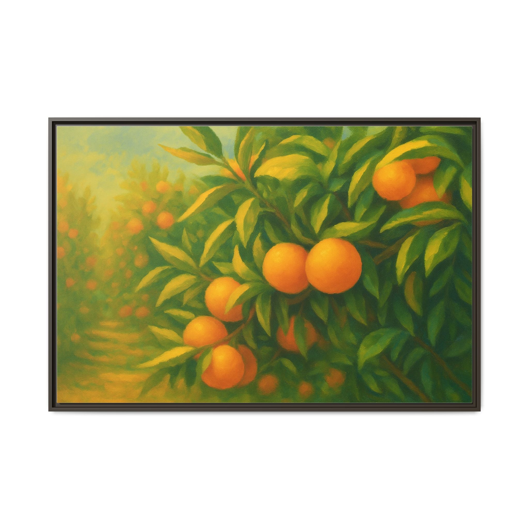 Orange Orchard Field