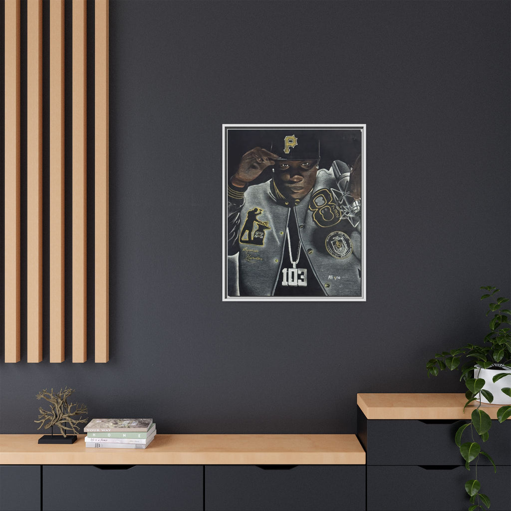 Canvas Looking in the Mirror Wall Art