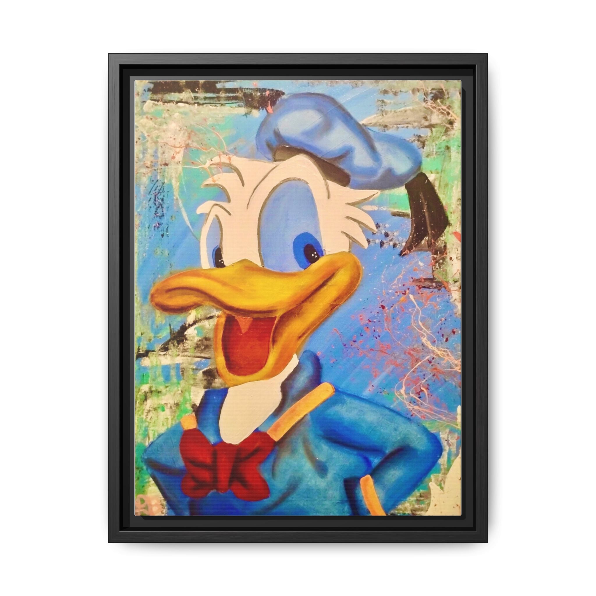 Cartoon Duck Abstract