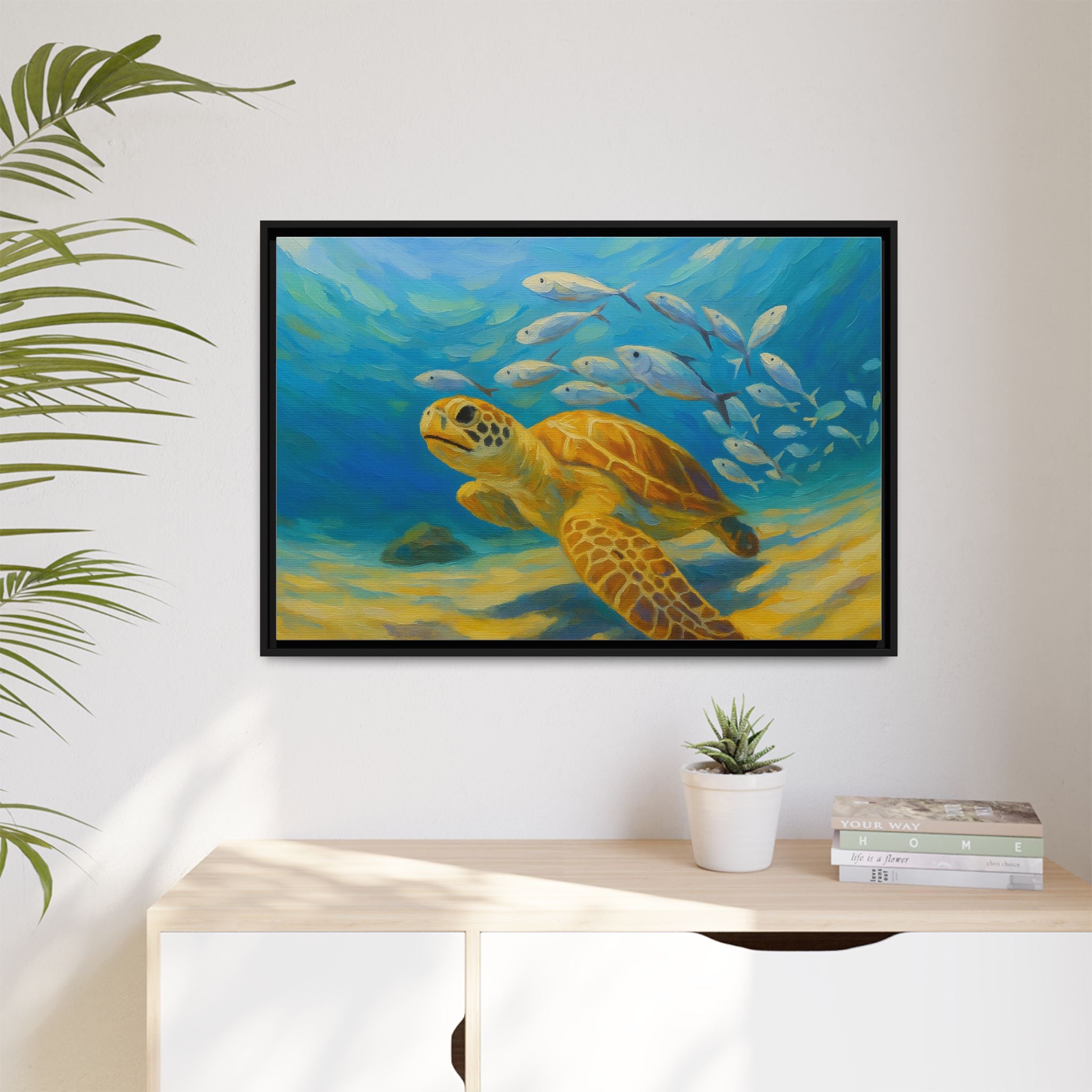 Underwater Sea Turtle life