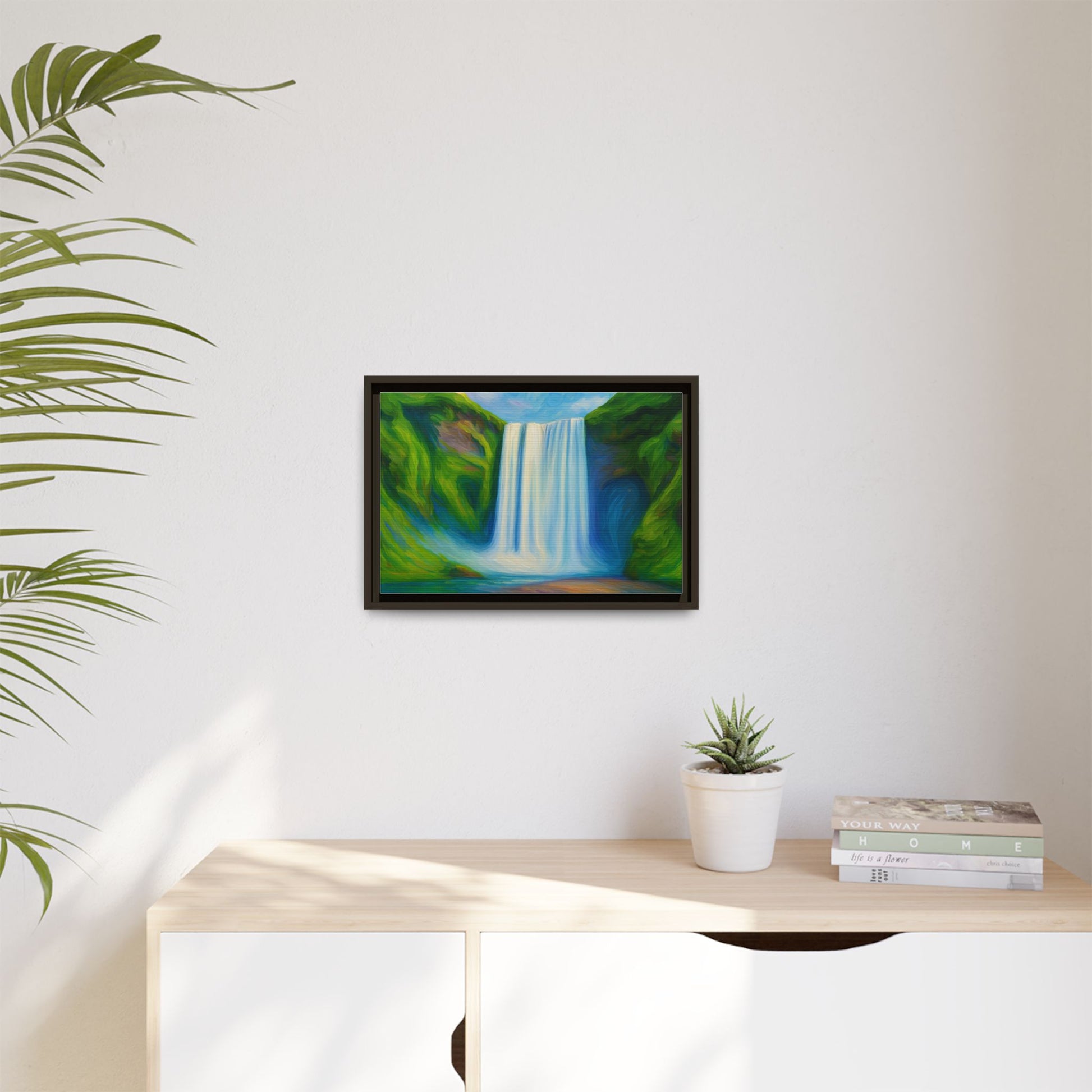 Serene Waterfall 1