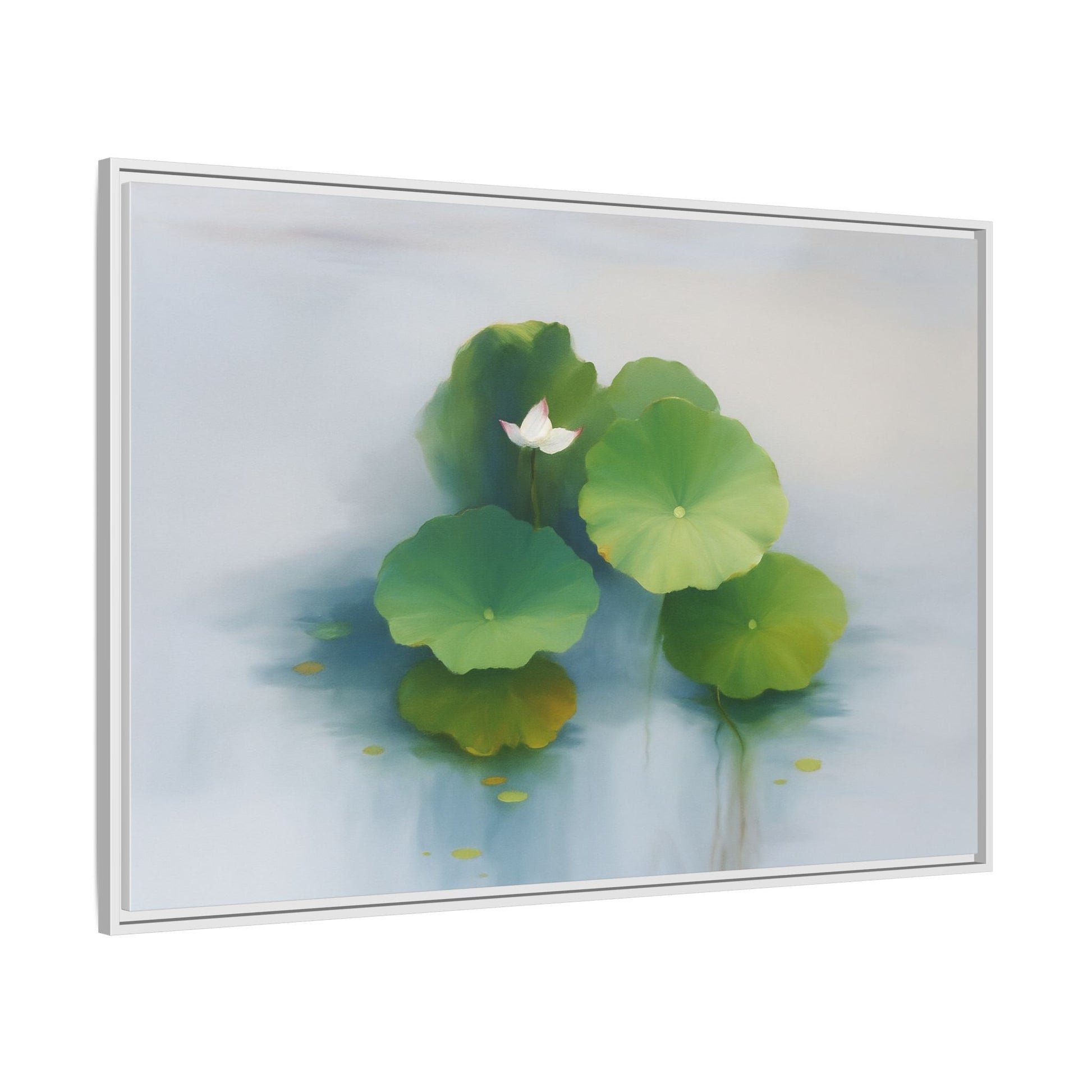 Serene Green Lotus