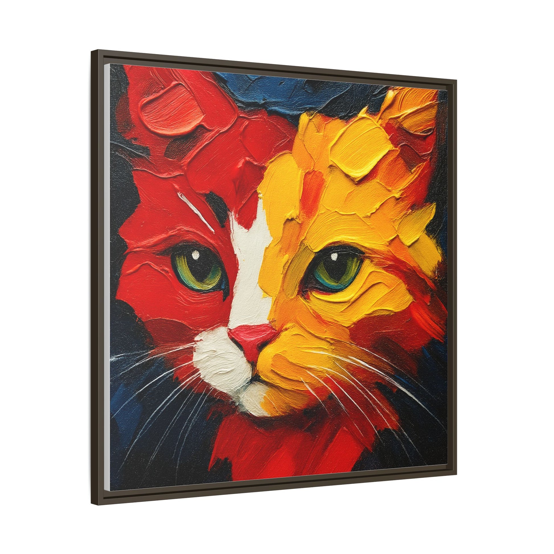 Whiskers in Red & Gold