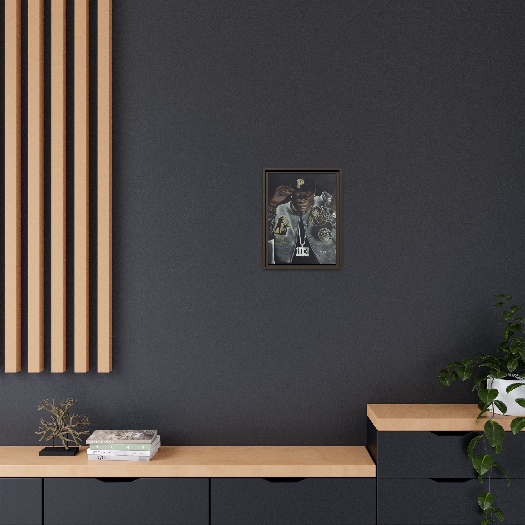 Canvas Looking in the Mirror Wall Art