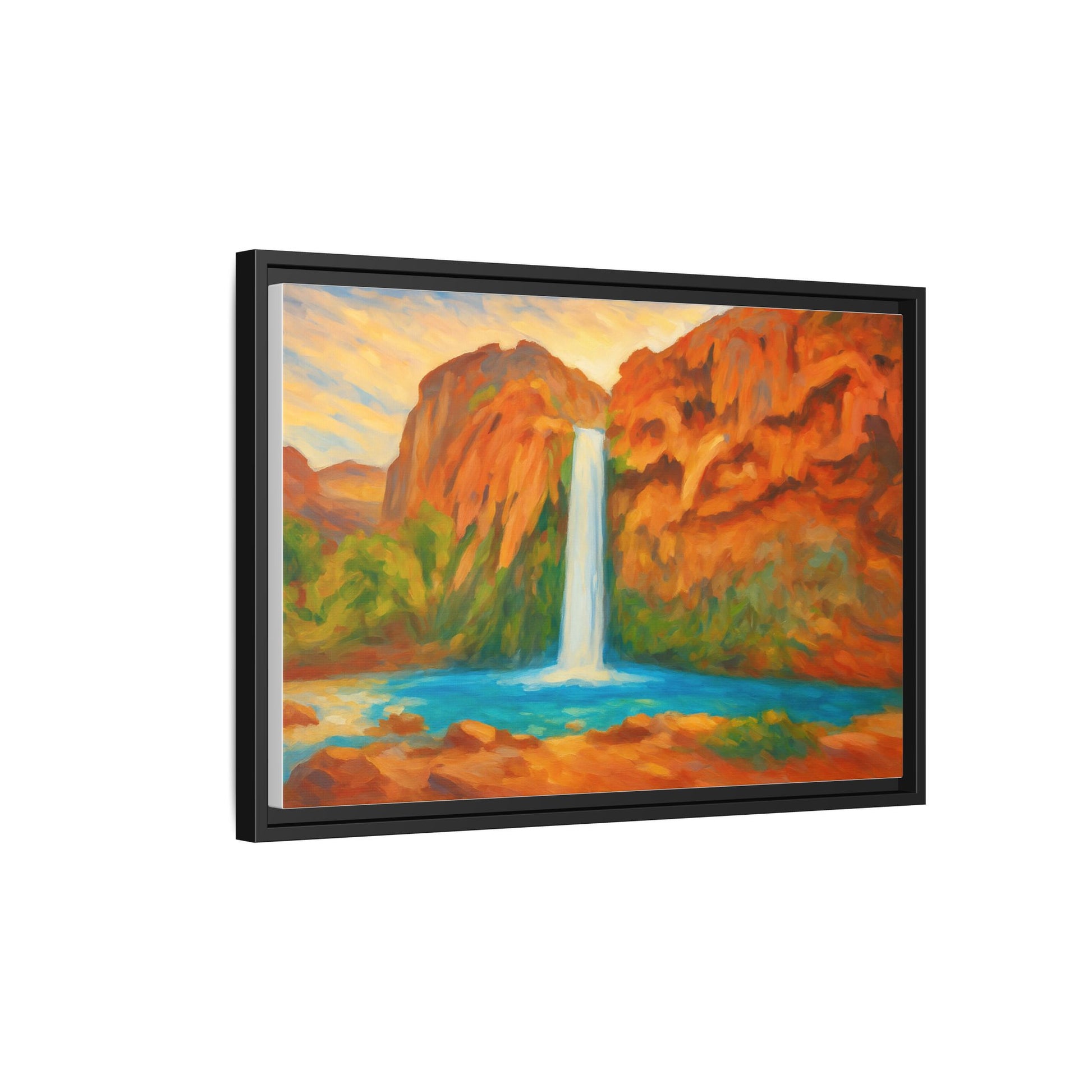 Waterfall Landscape Nature