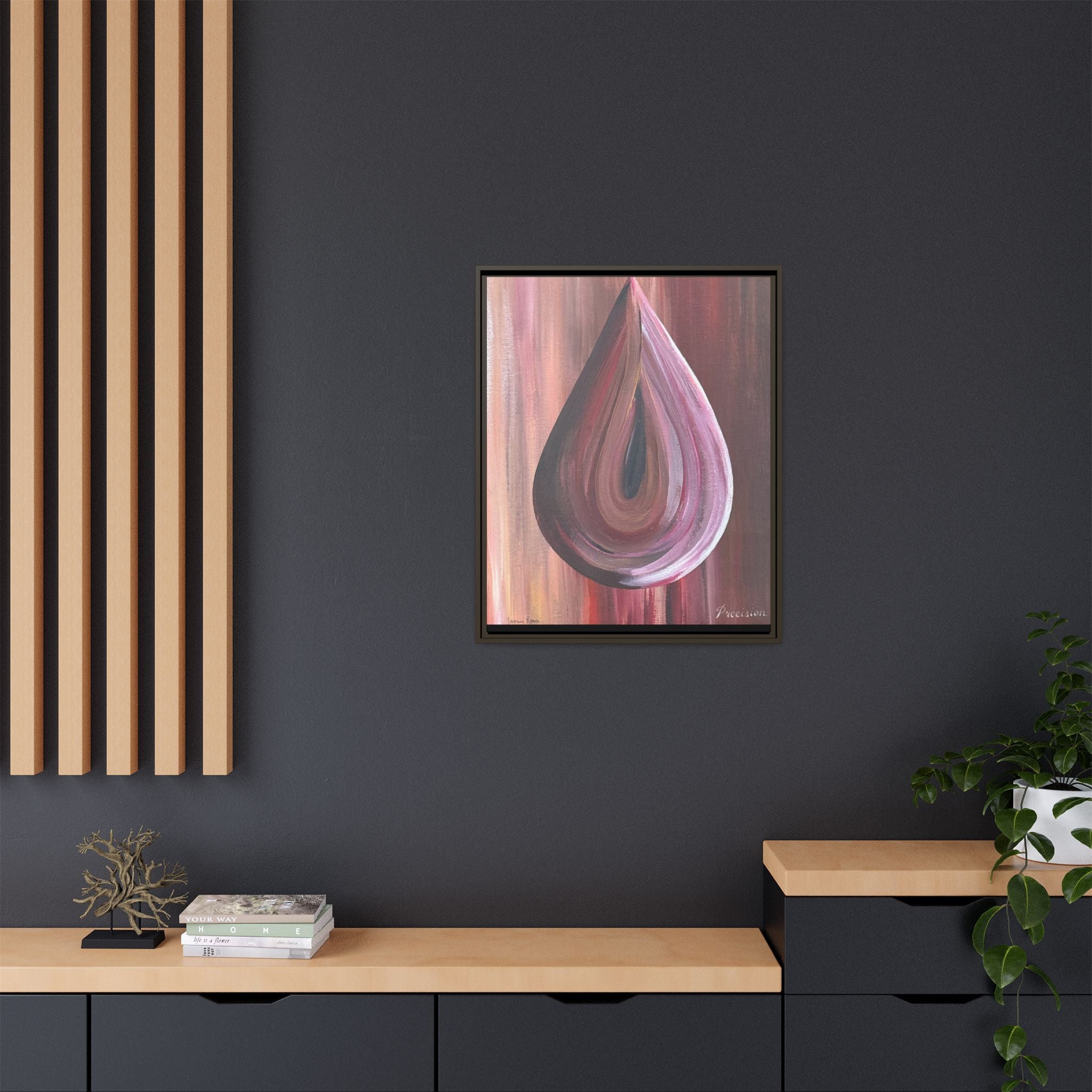 Canvas Art: Purple Rain