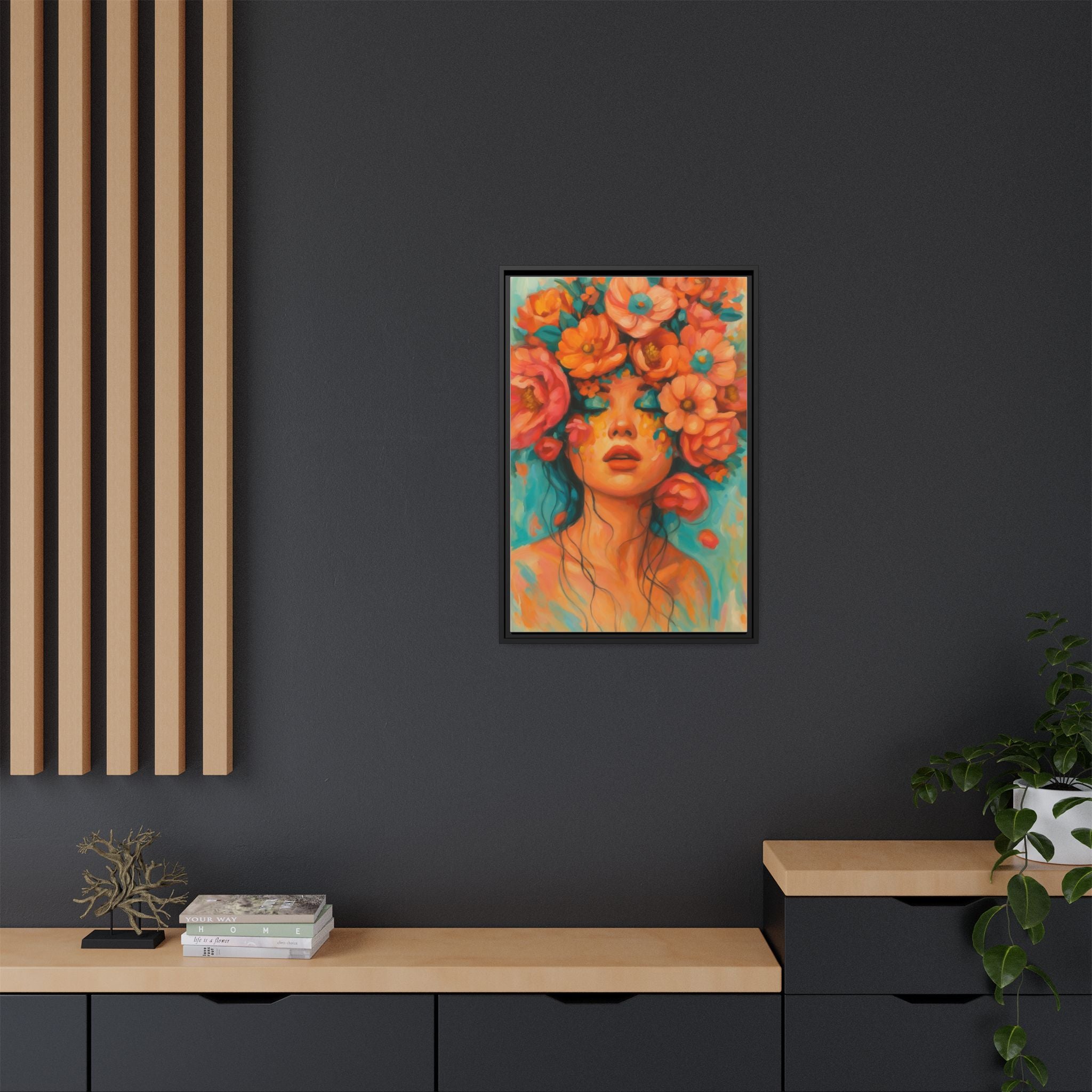 Floral Hair Pink Flowers