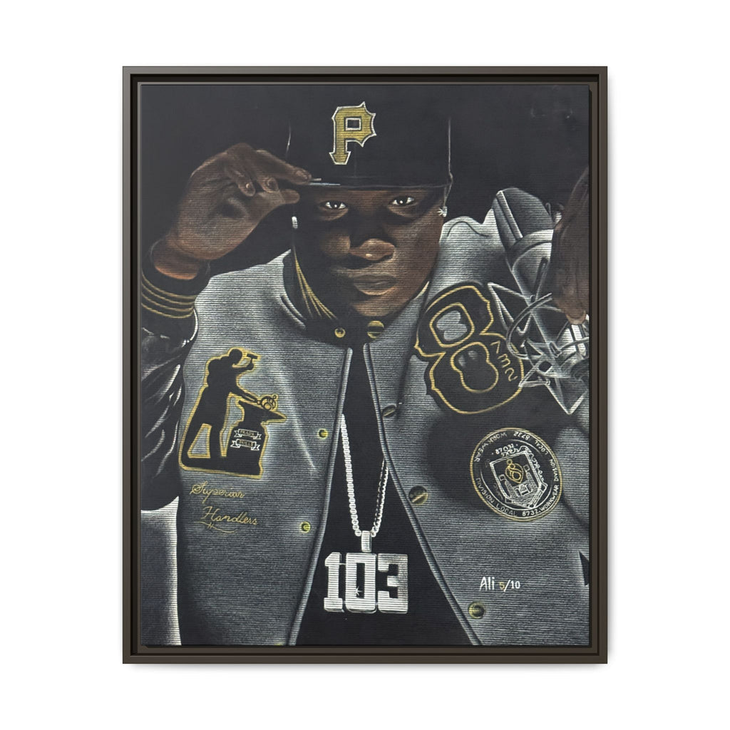 Canvas Looking in the Mirror Wall Art