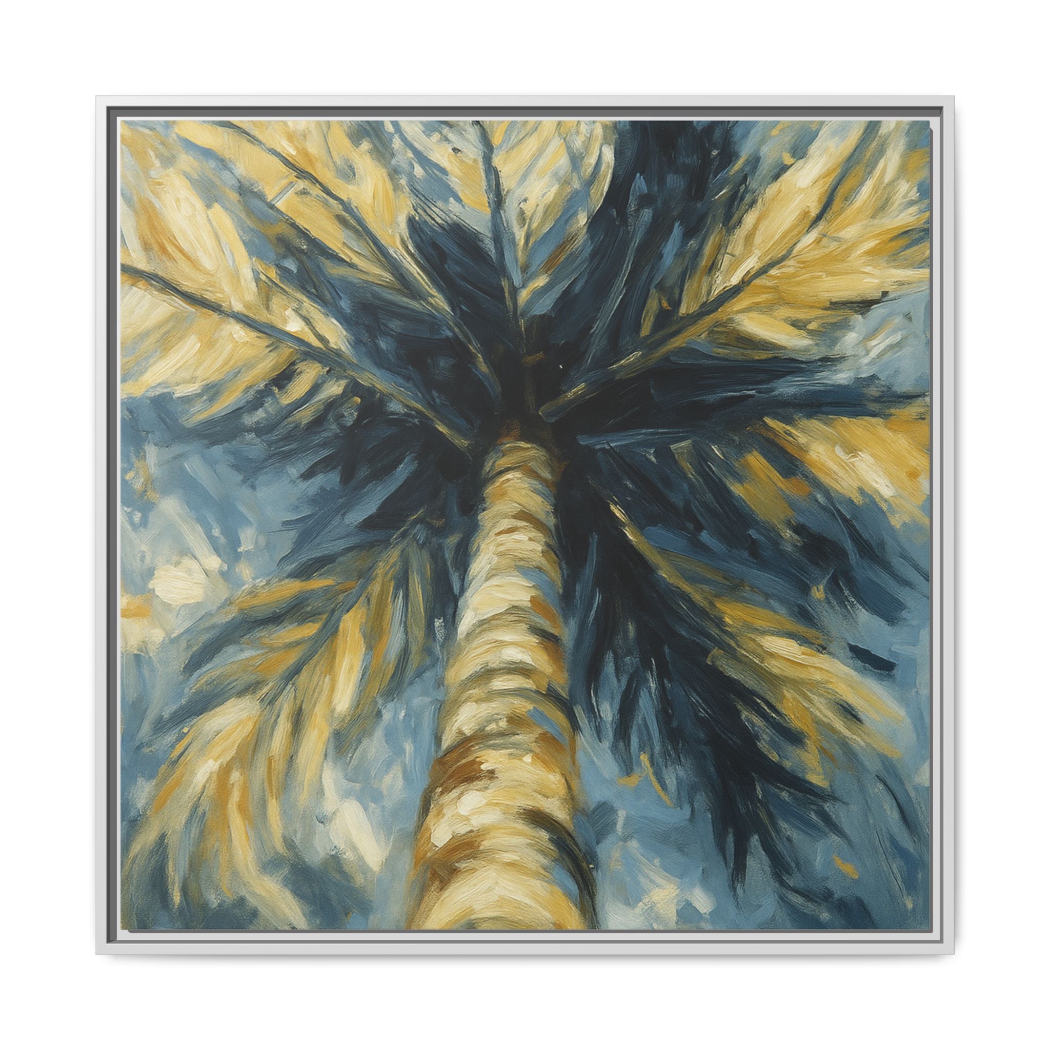 Blue Palm Tree