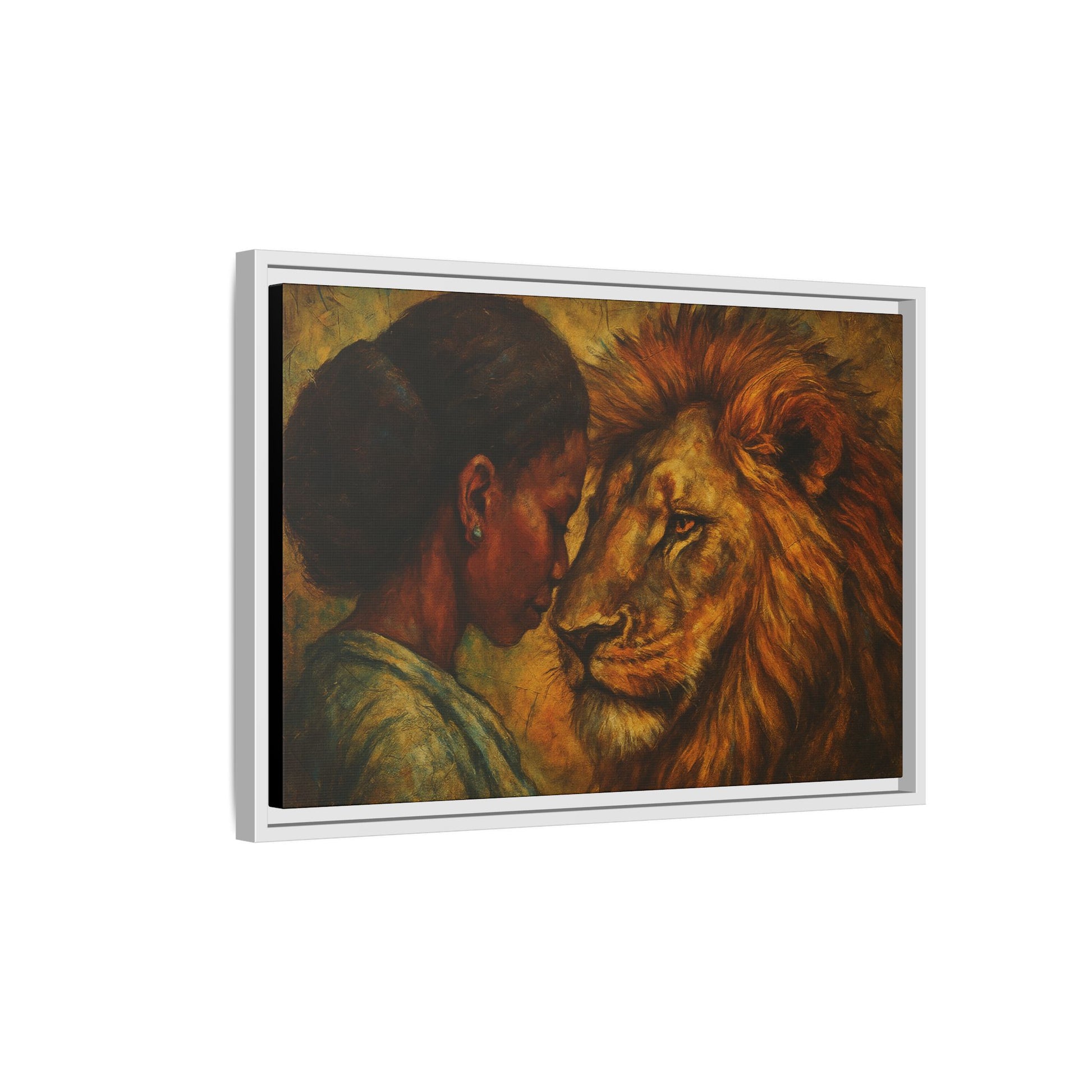 Lion and Woman