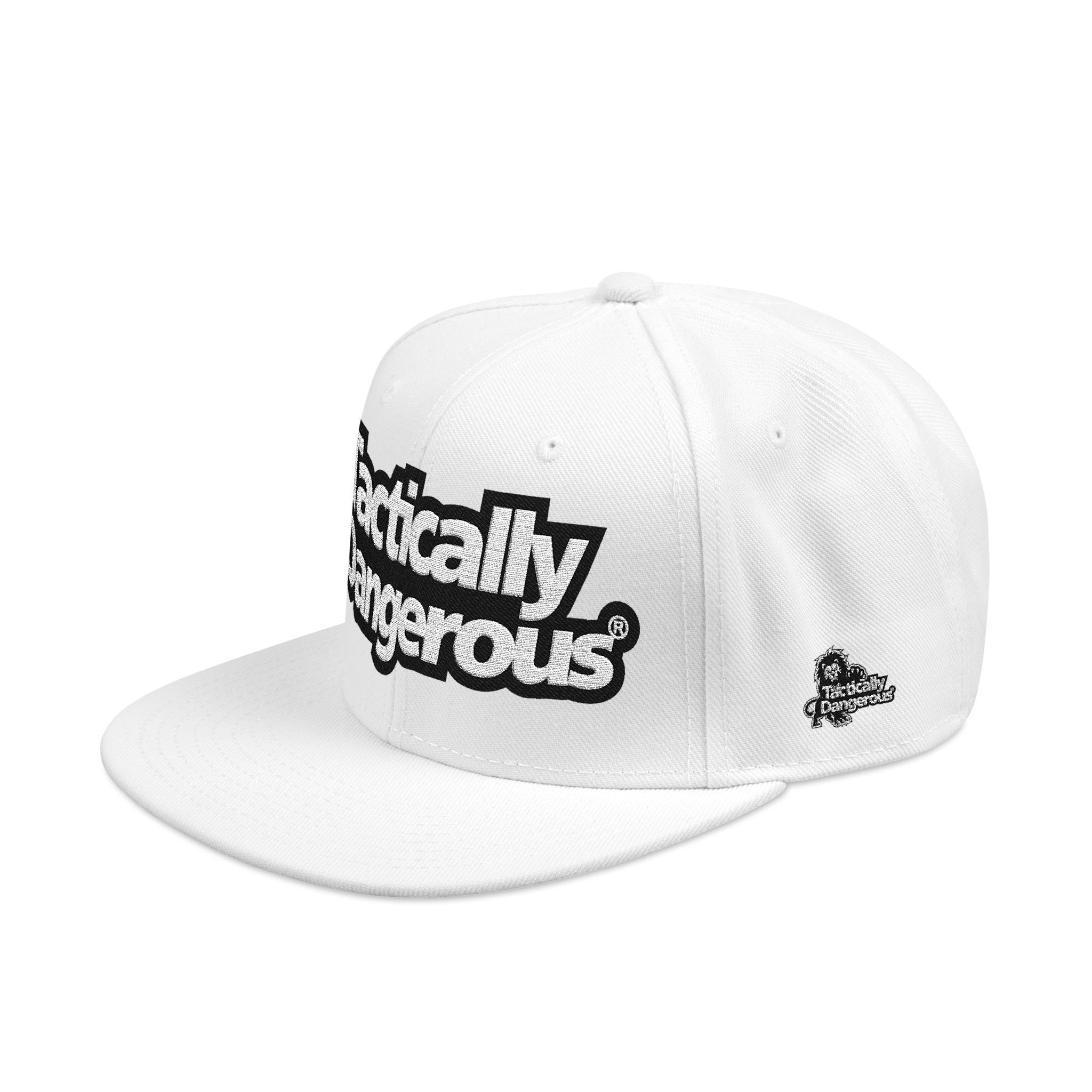 Tactically Dangerous Embroidered Snapback Hat — Bold Streetwear Cap