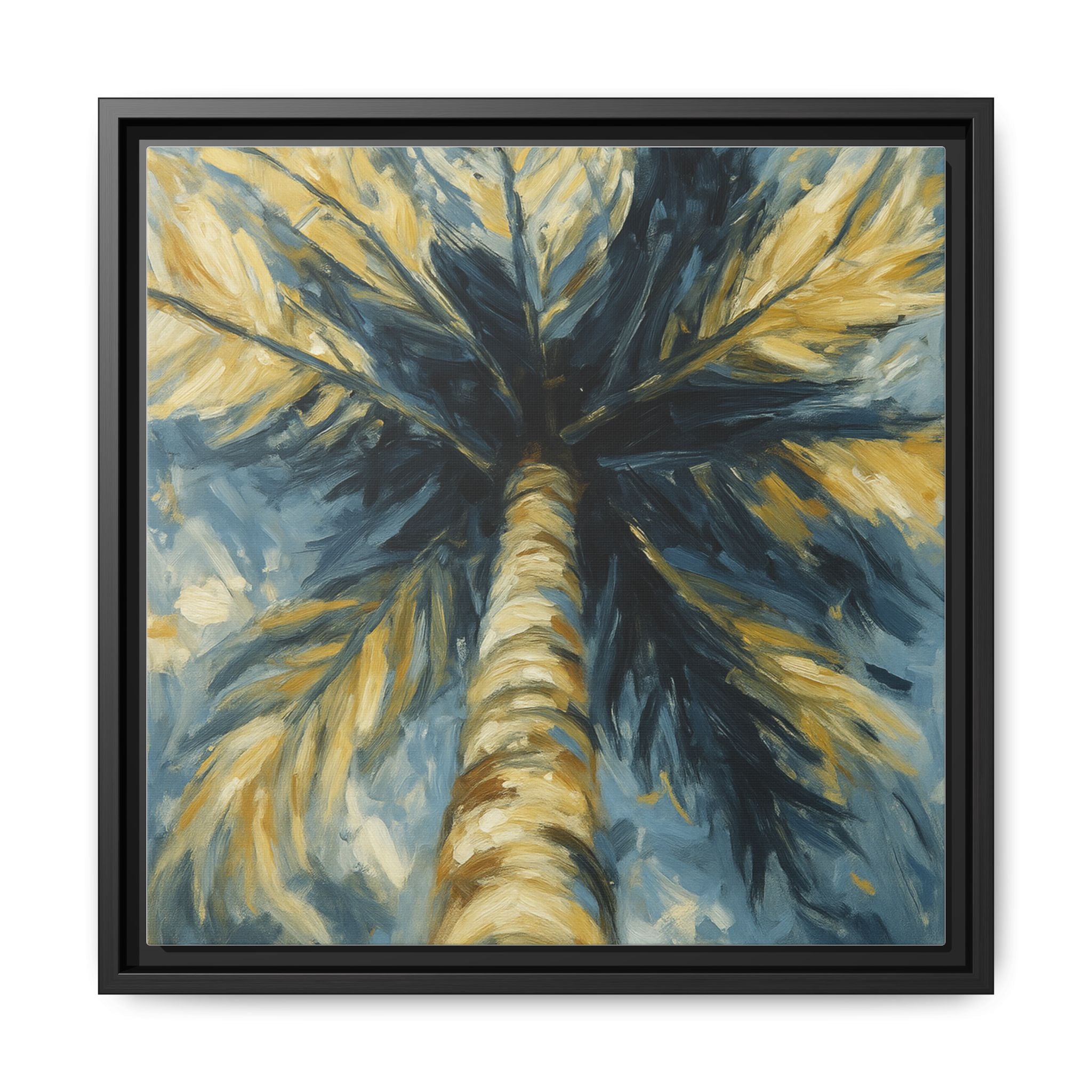 Blue Palm Tree