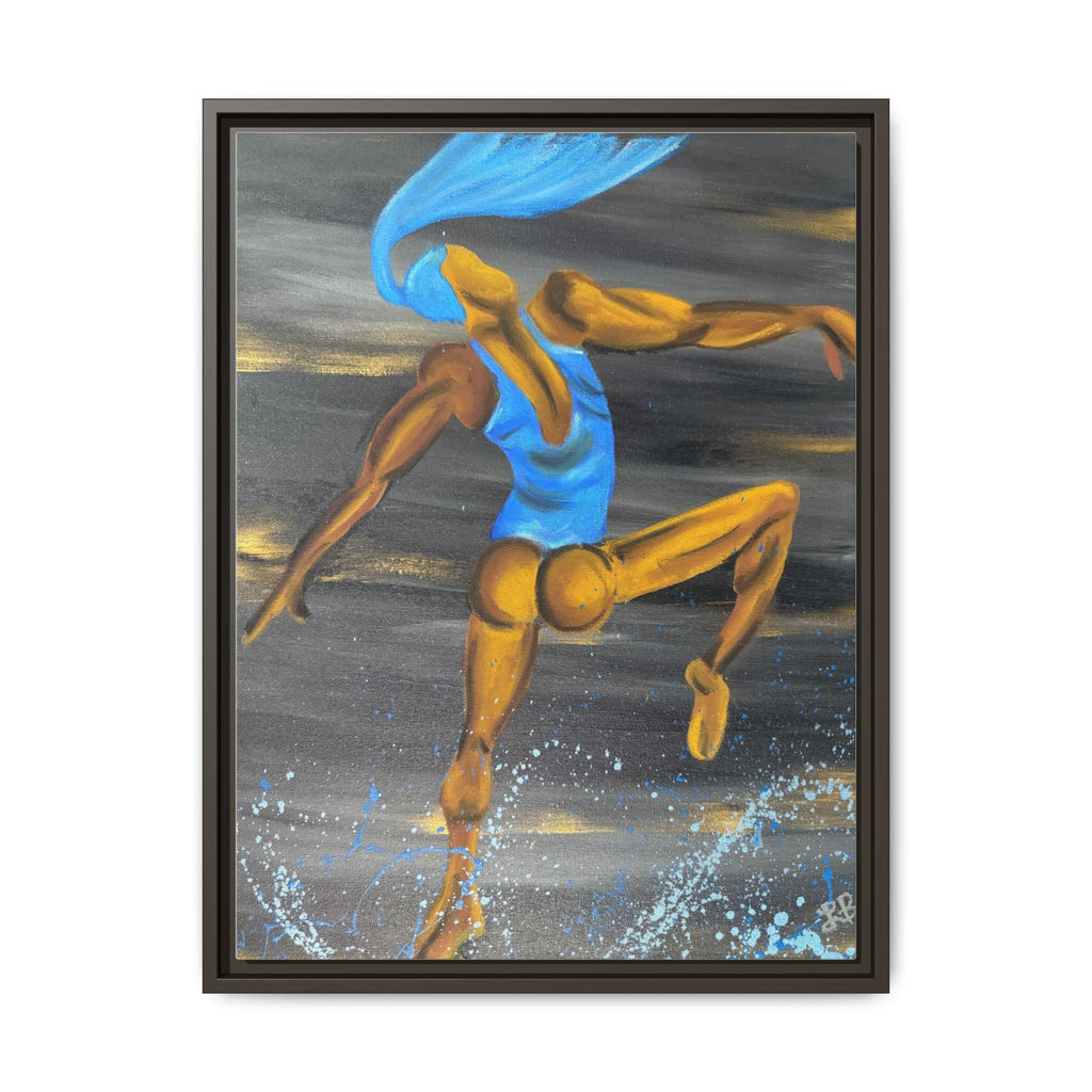 Dynamic Blue Dancing