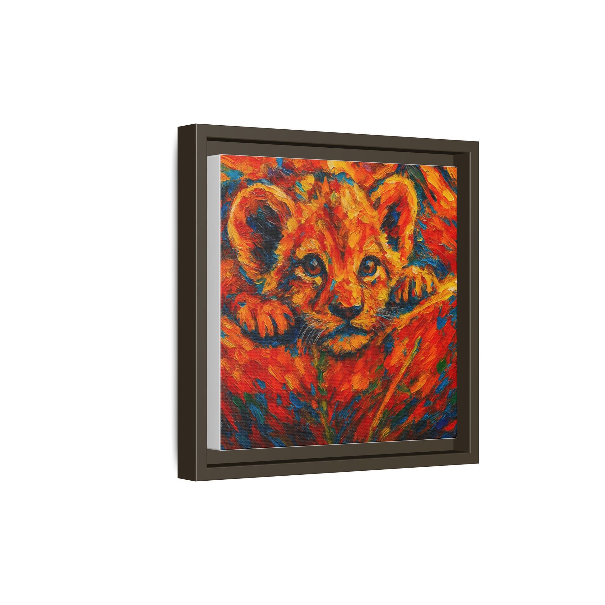 Vibrant Lion Cub