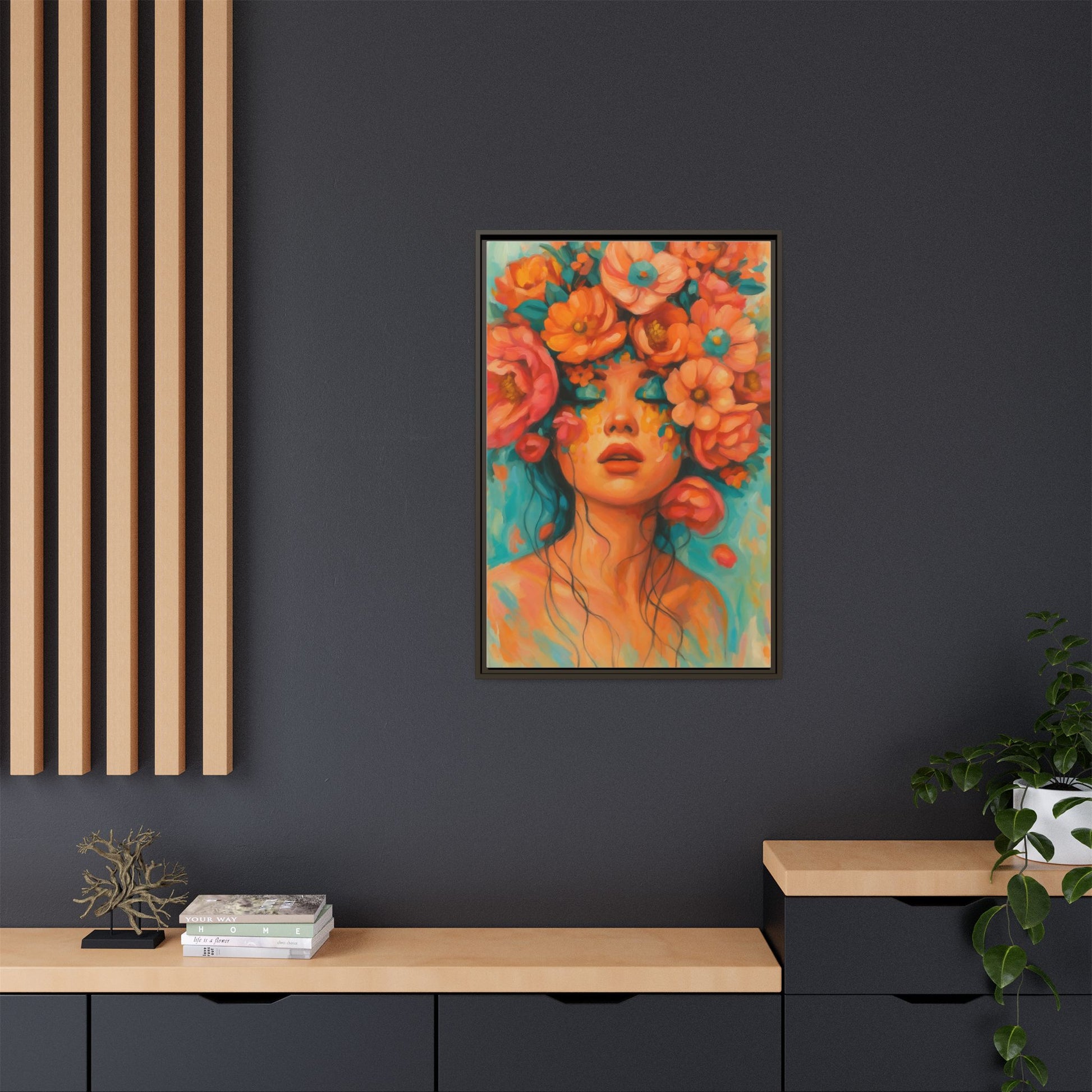 Floral Hair Pink Flowers