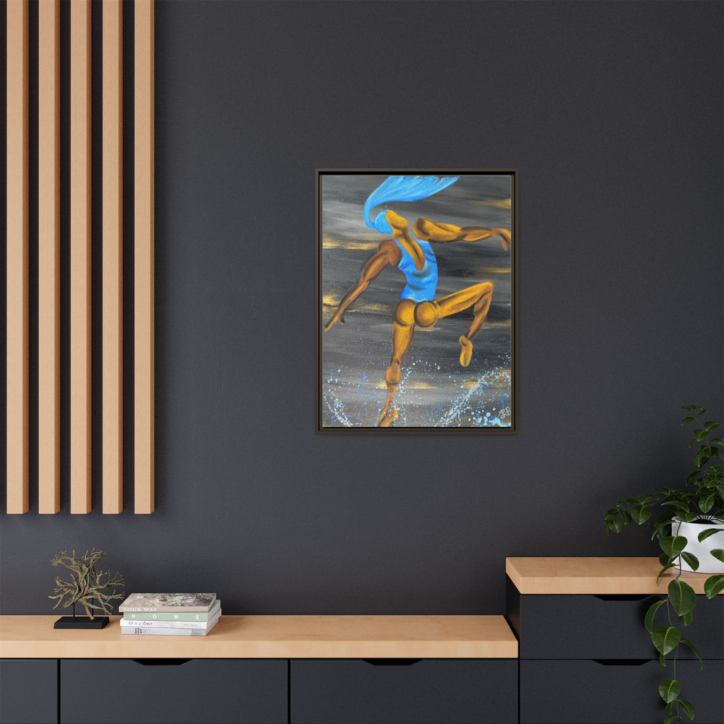 Dynamic Blue Dancing