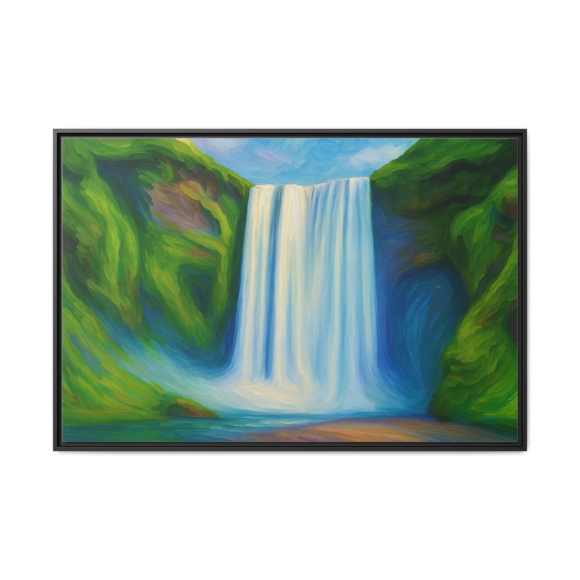 Serene Waterfall 1