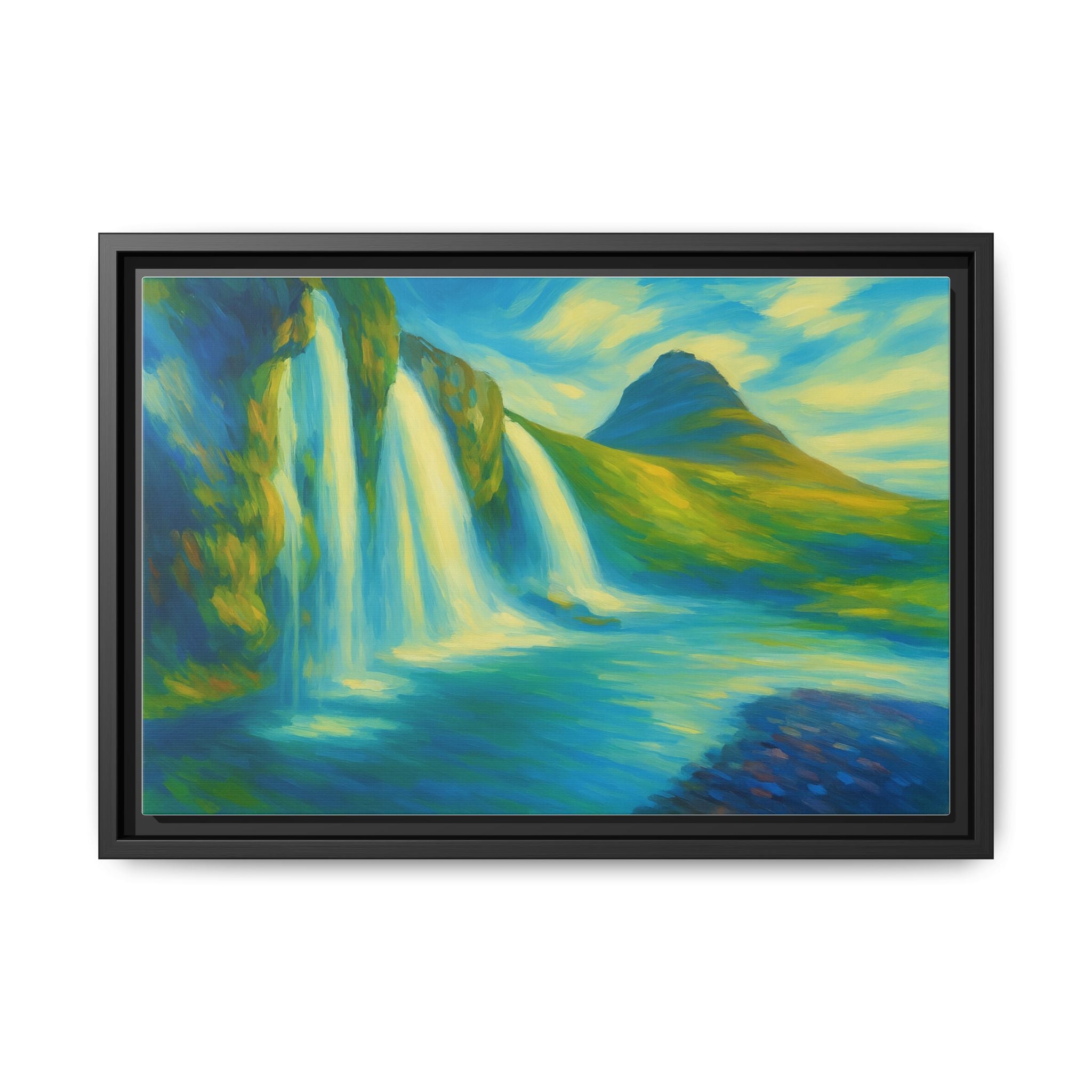 Waterfall Green Landscape