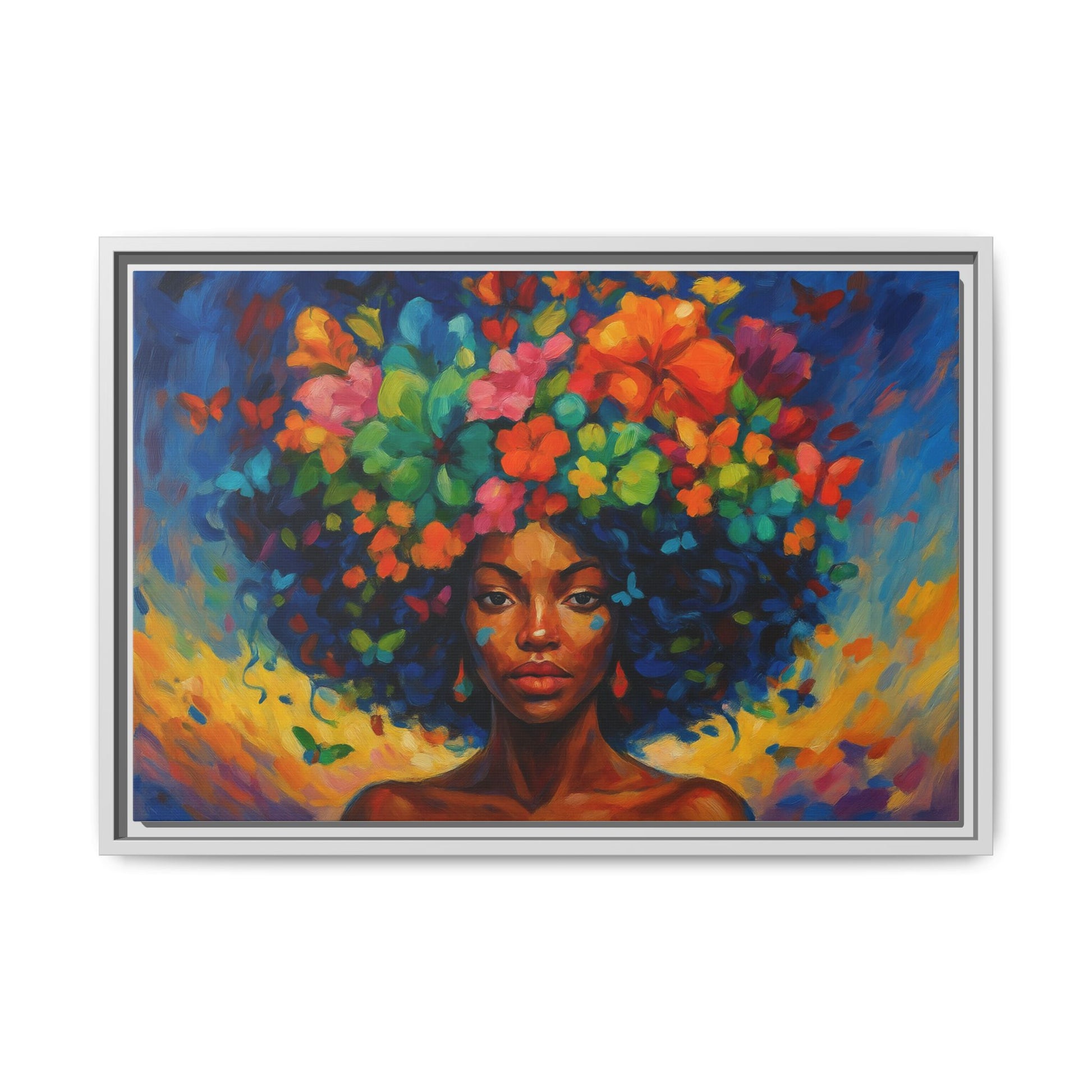Garden Afro Crown