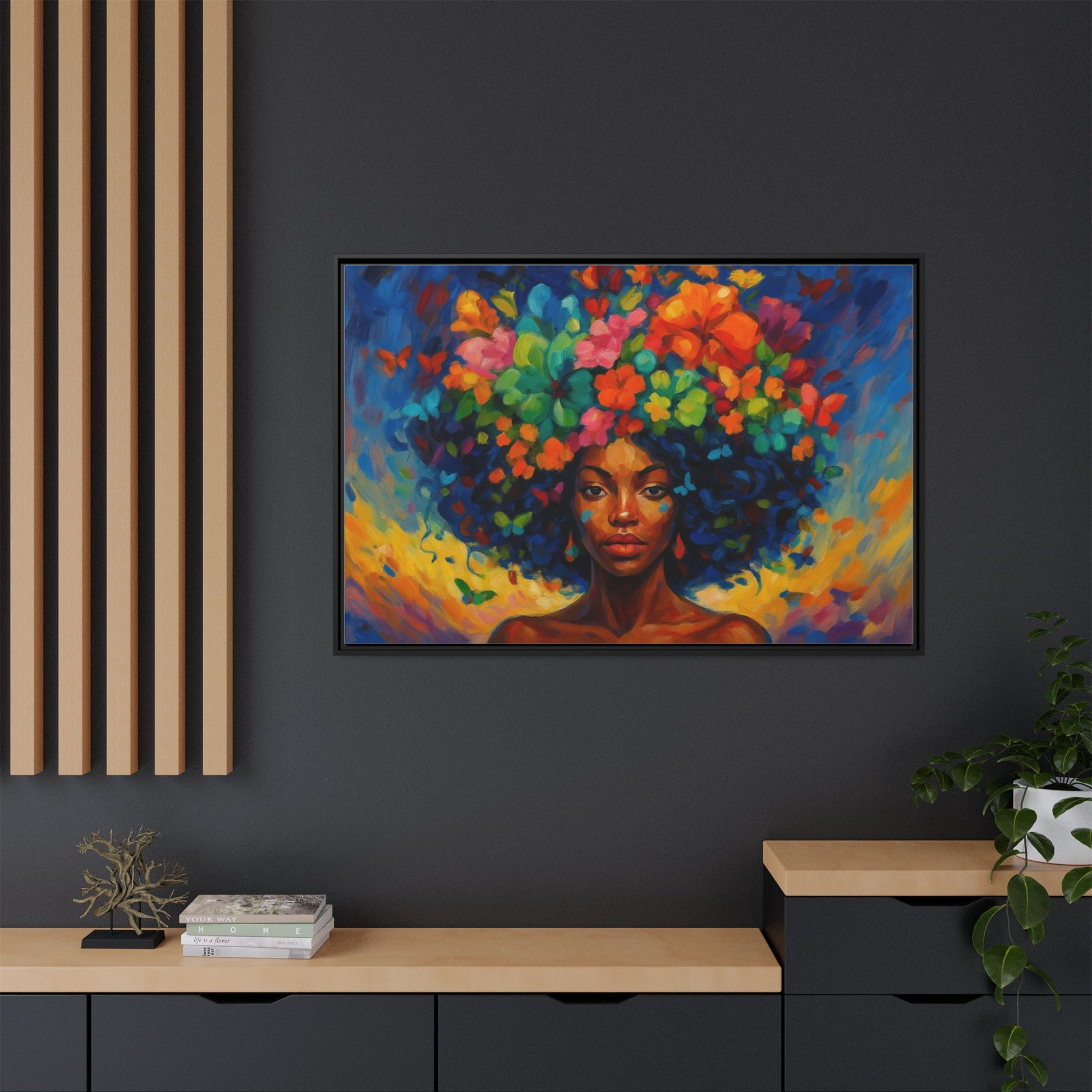 Garden Afro Crown
