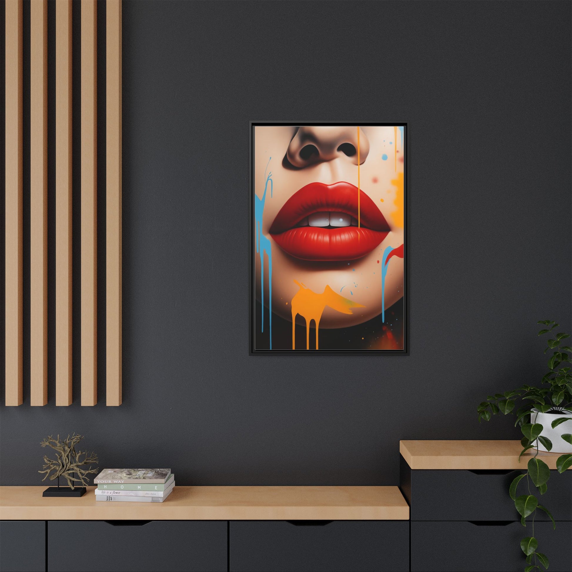 Color Drip Lips