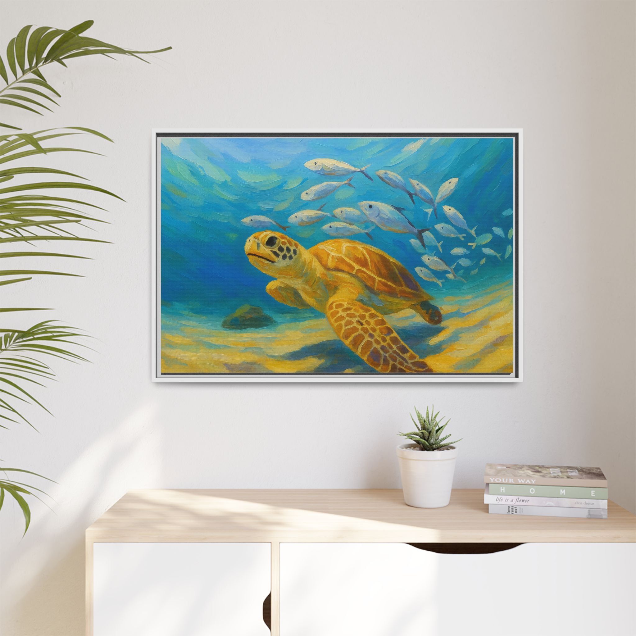 Underwater Sea Turtle life