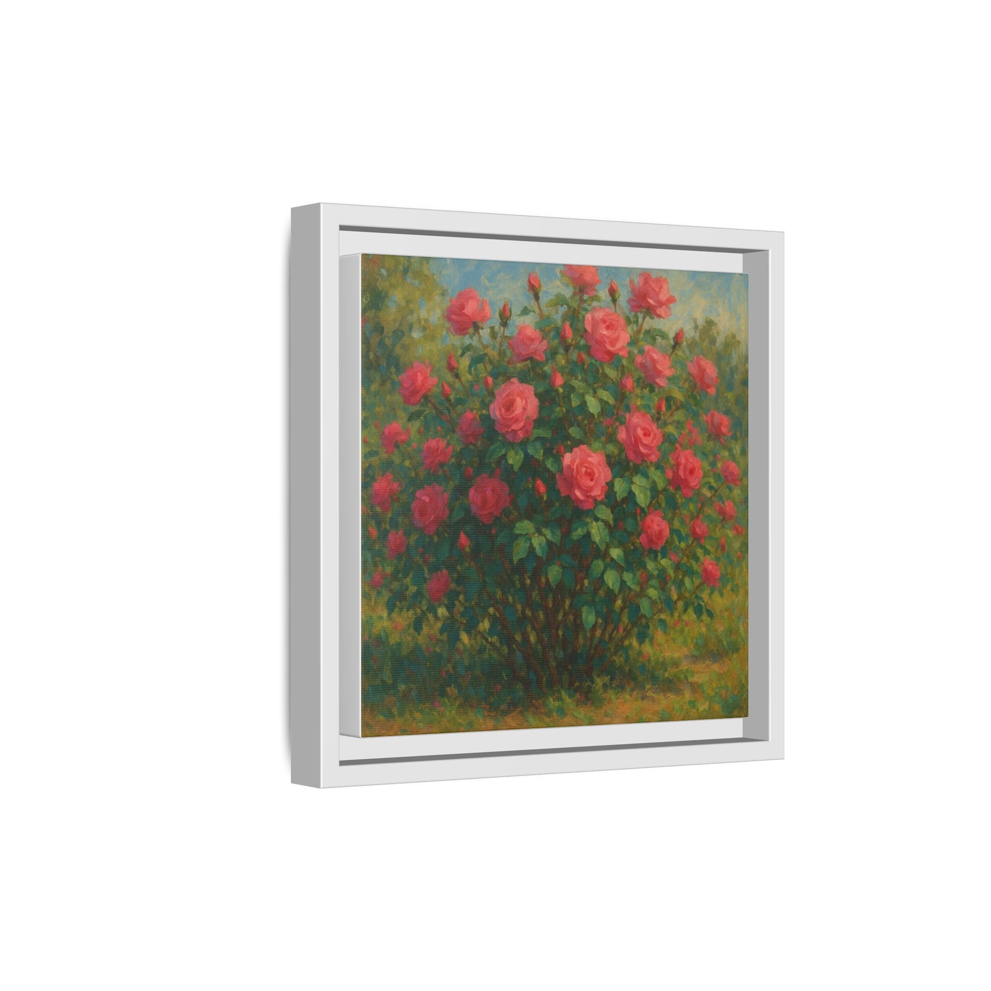 Pink Rose Bush