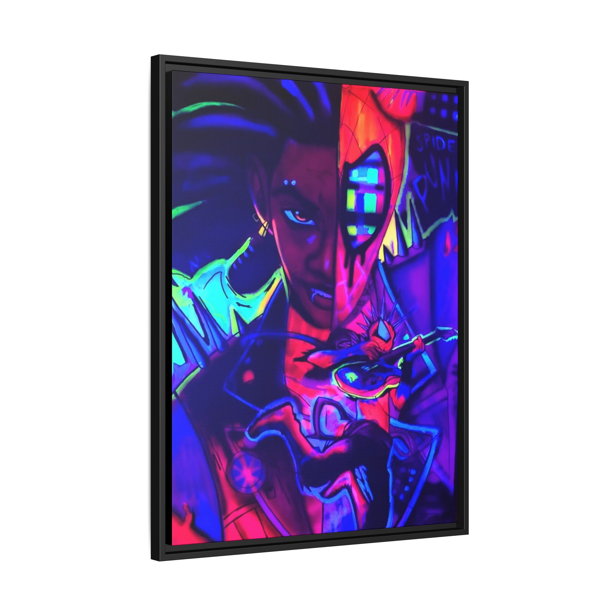 Guitar Spider Man Anime