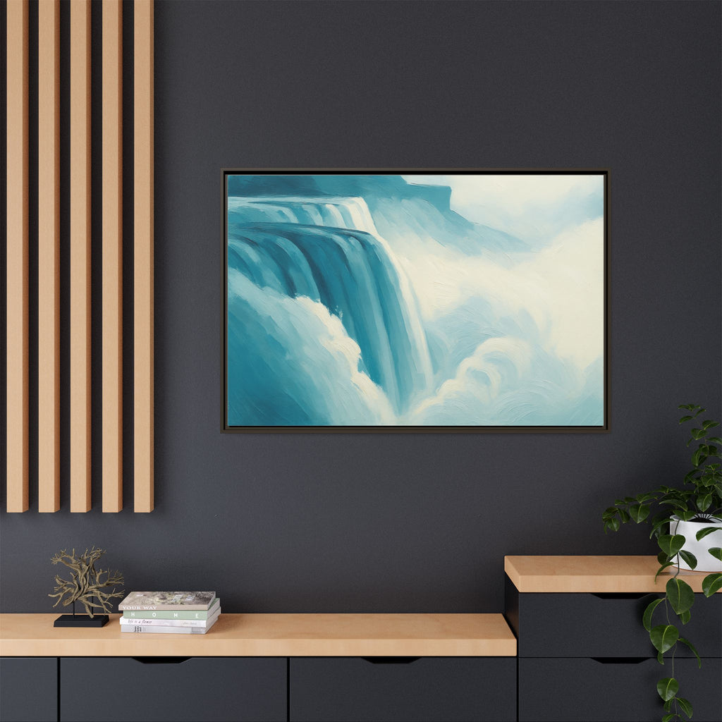 Blue Beautiful Waterfall