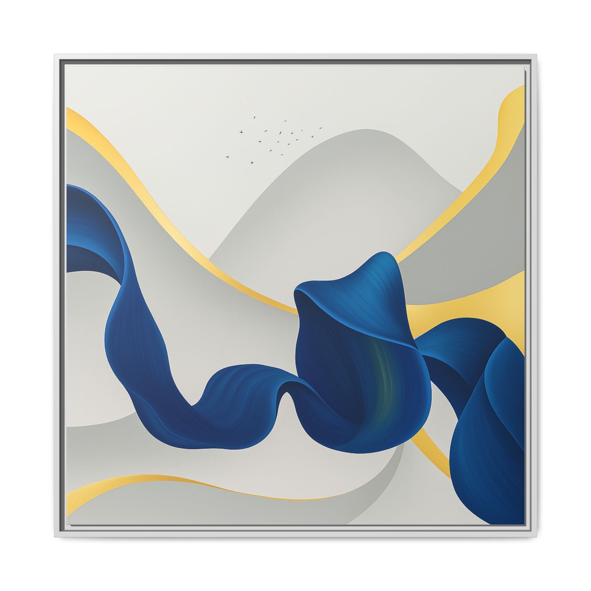Stylish Blue Twist
