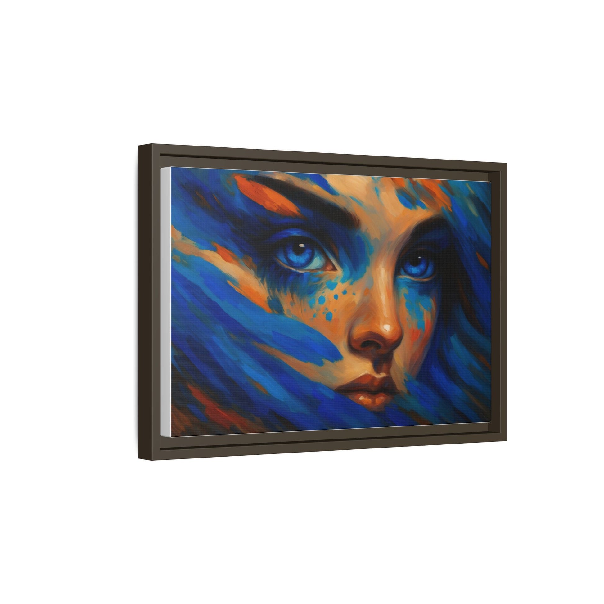 Vibrant Lady Blue Wave