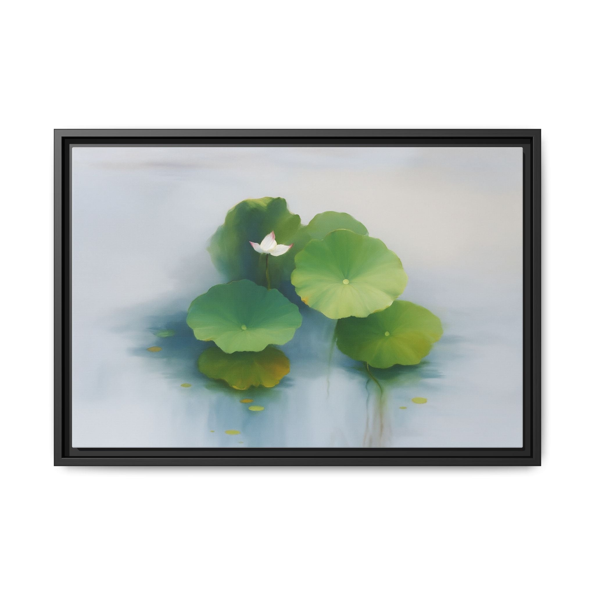 Serene Green Lotus