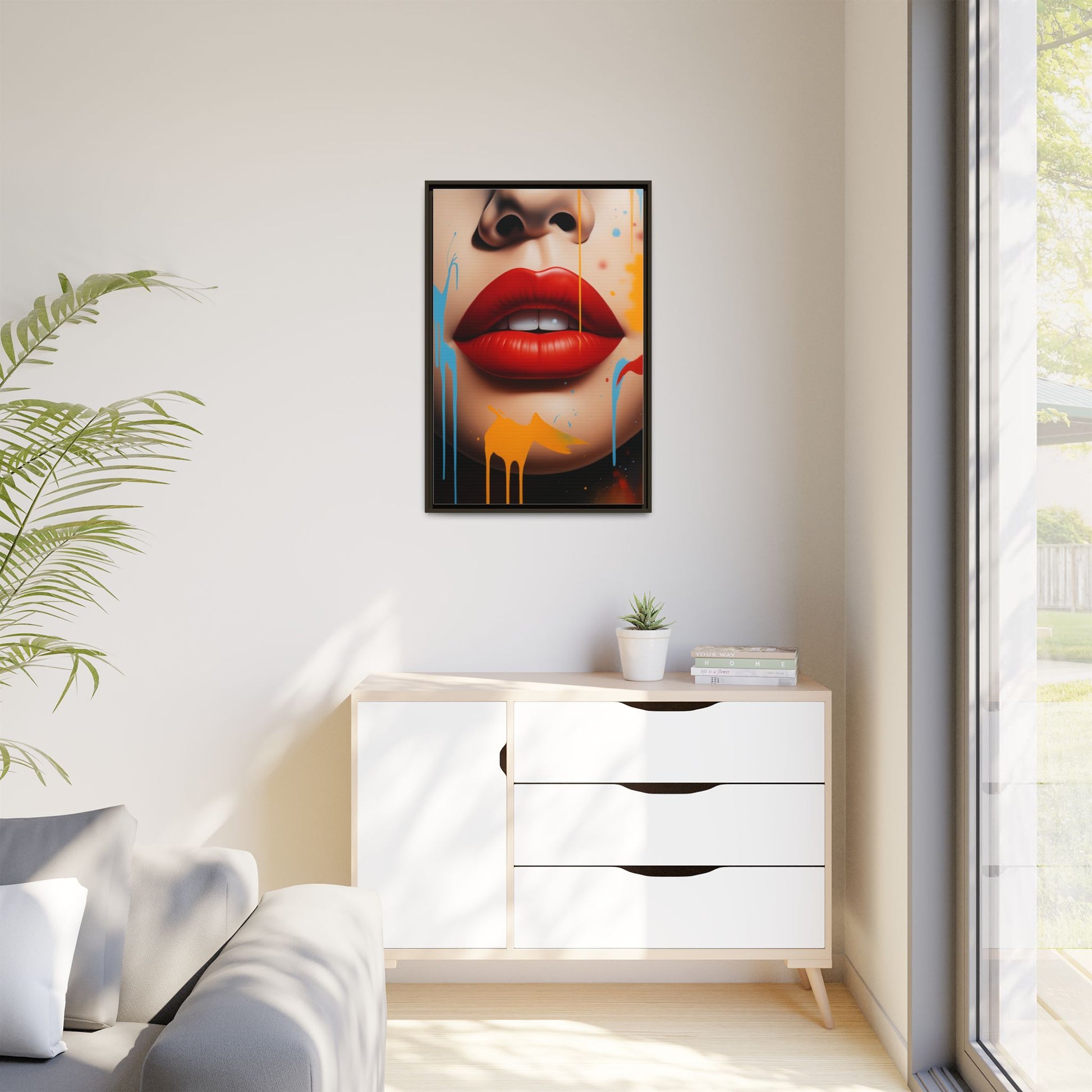 Color Drip Lips