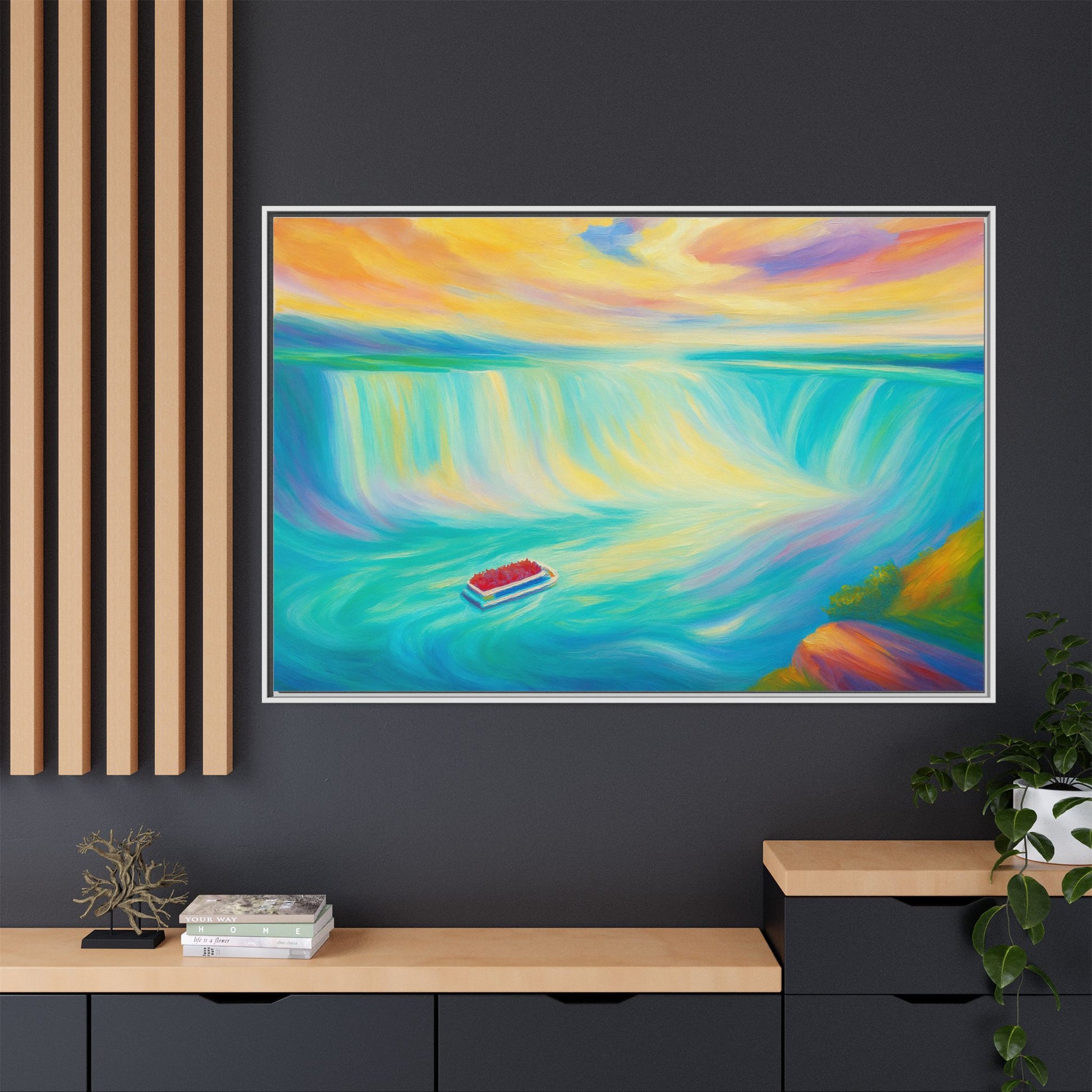 Vibrant Niagara Falls