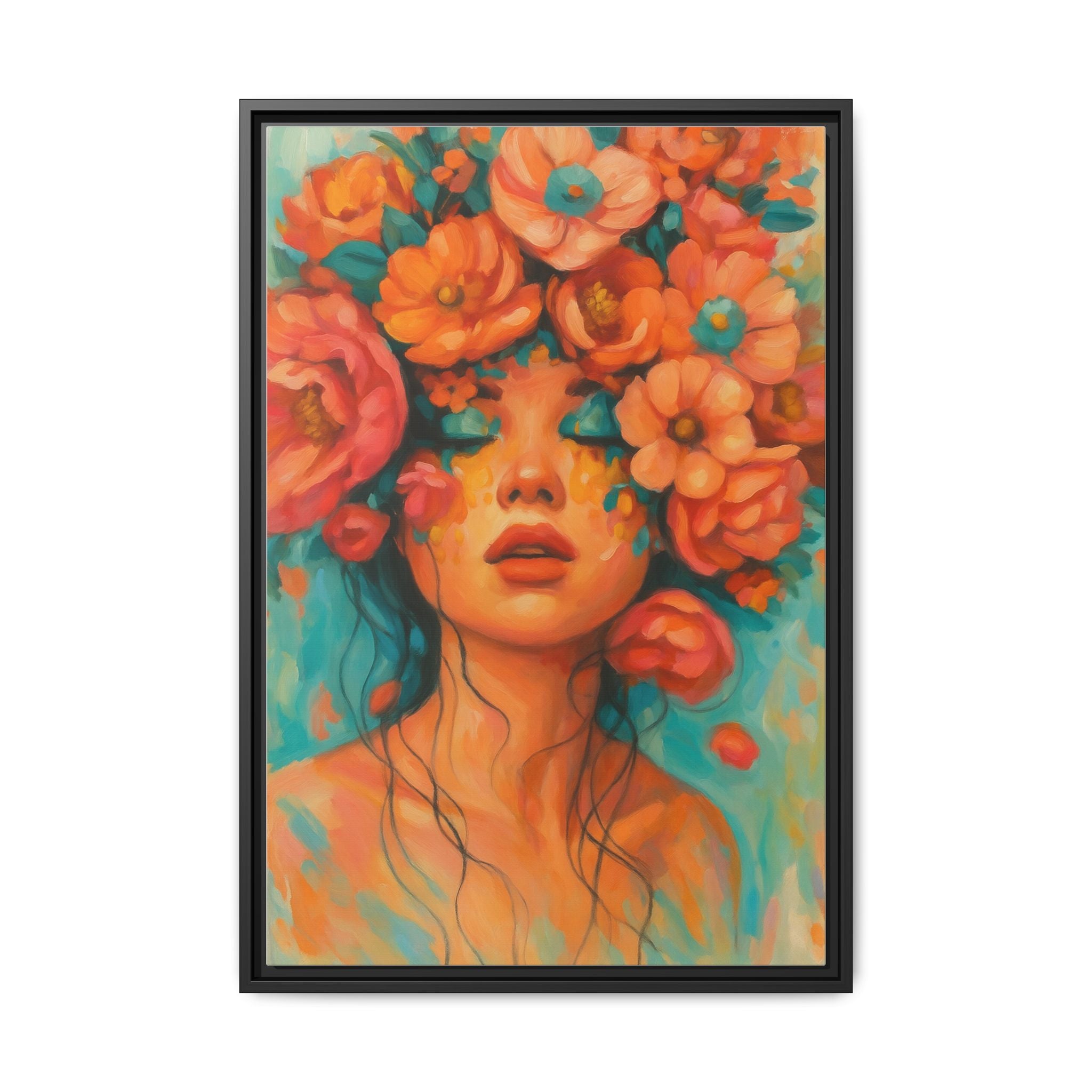 Floral Hair Pink Flowers