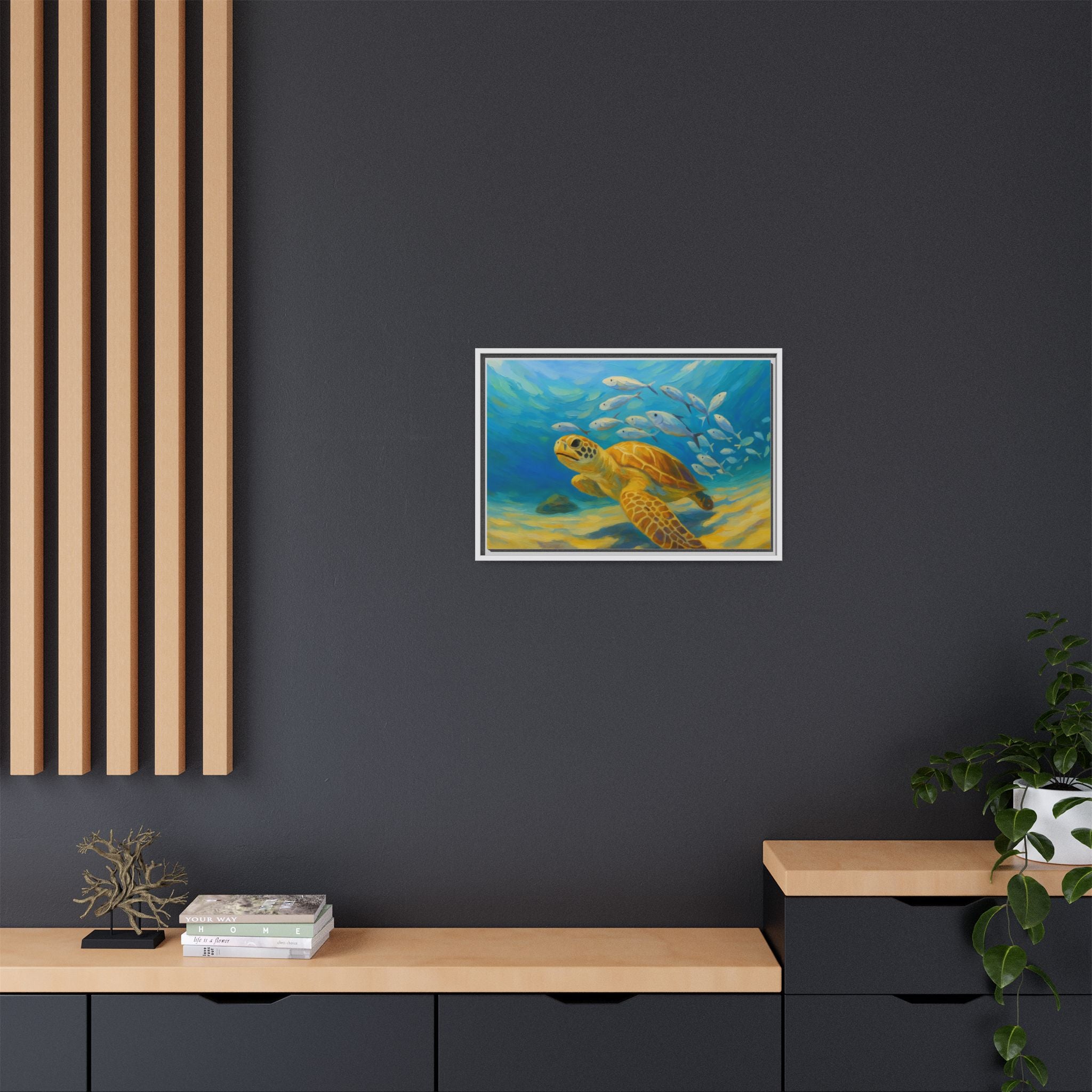 Underwater Sea Turtle life