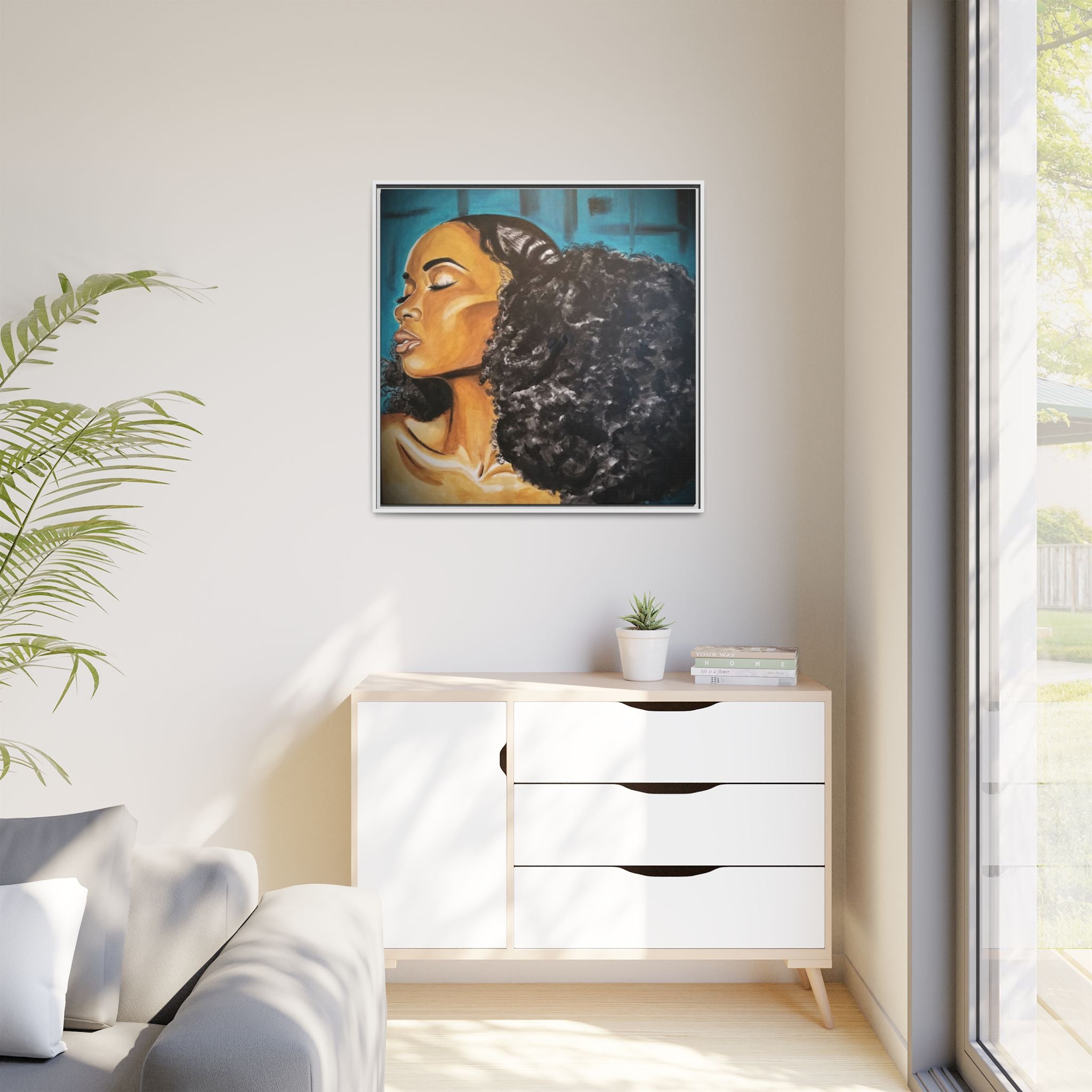 Ethereal Brown Woman