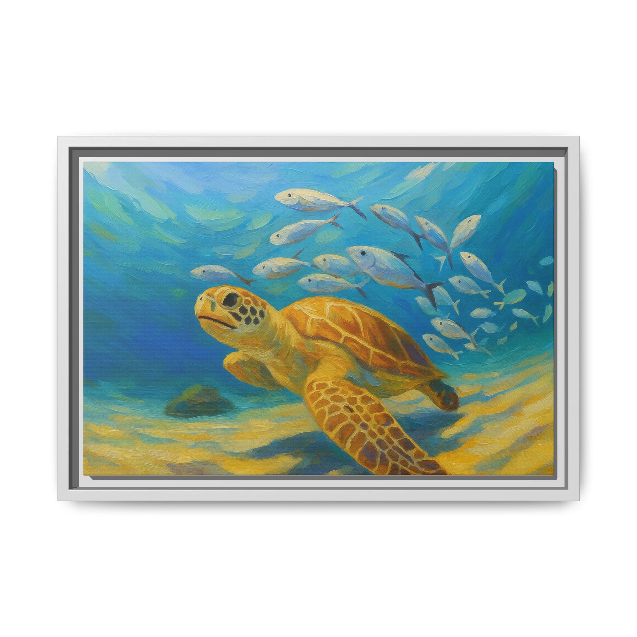 Underwater Sea Turtle life