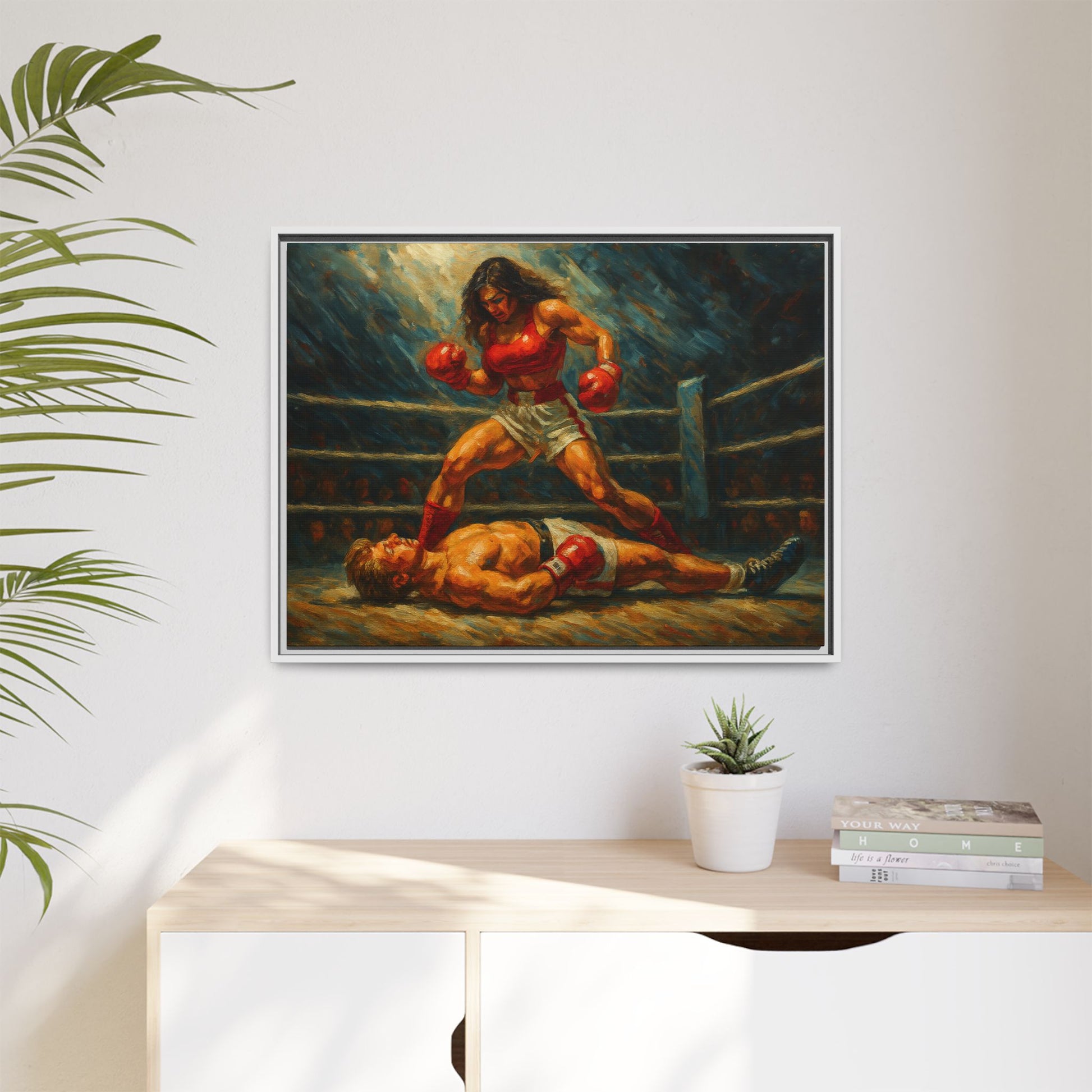Boxing Lady